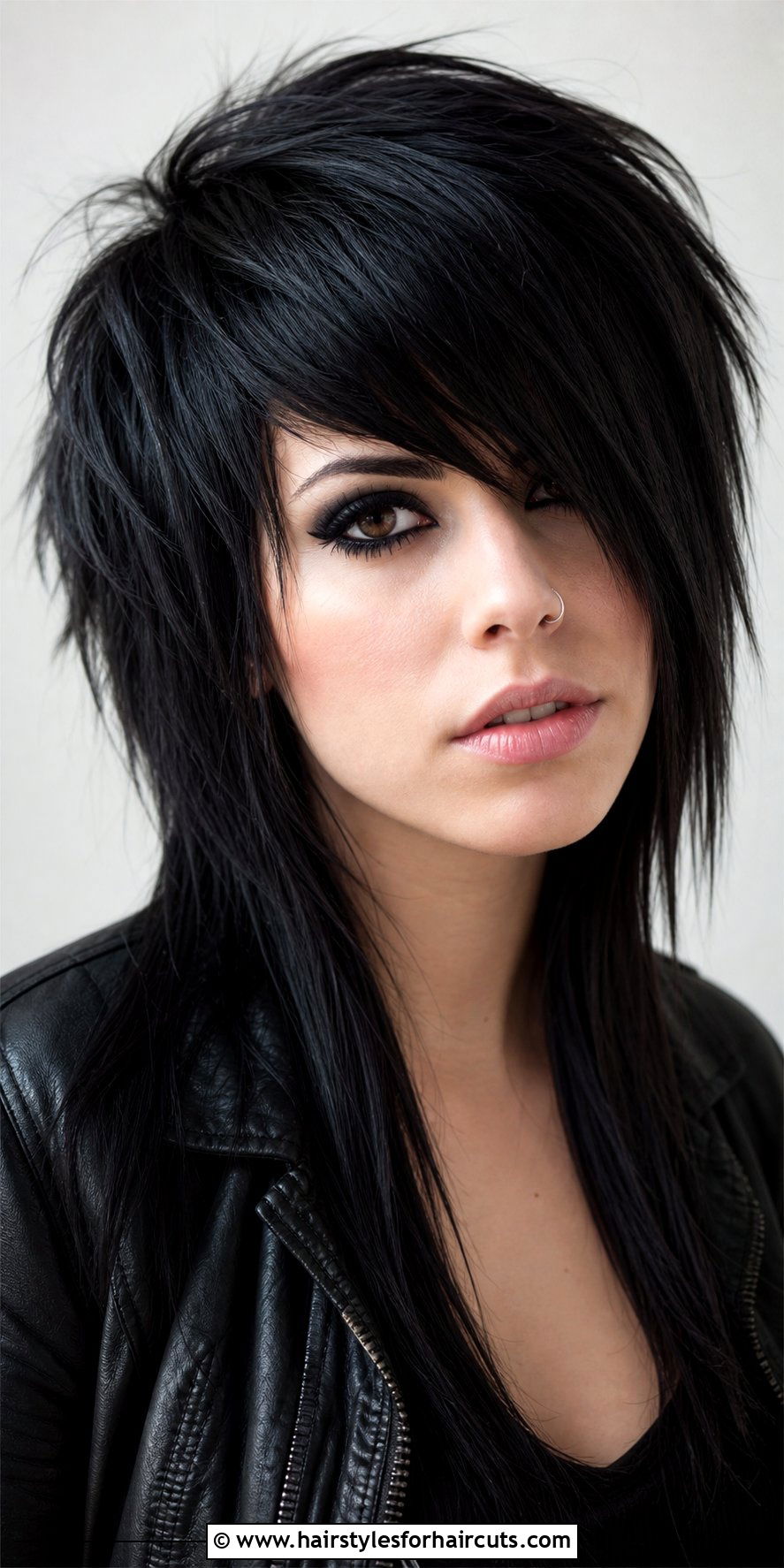 Choppy Layered Punk Emo Hair - 25 layered punk hairstyles for medium length hair - 25 layered punk hairstyles for medium length hair