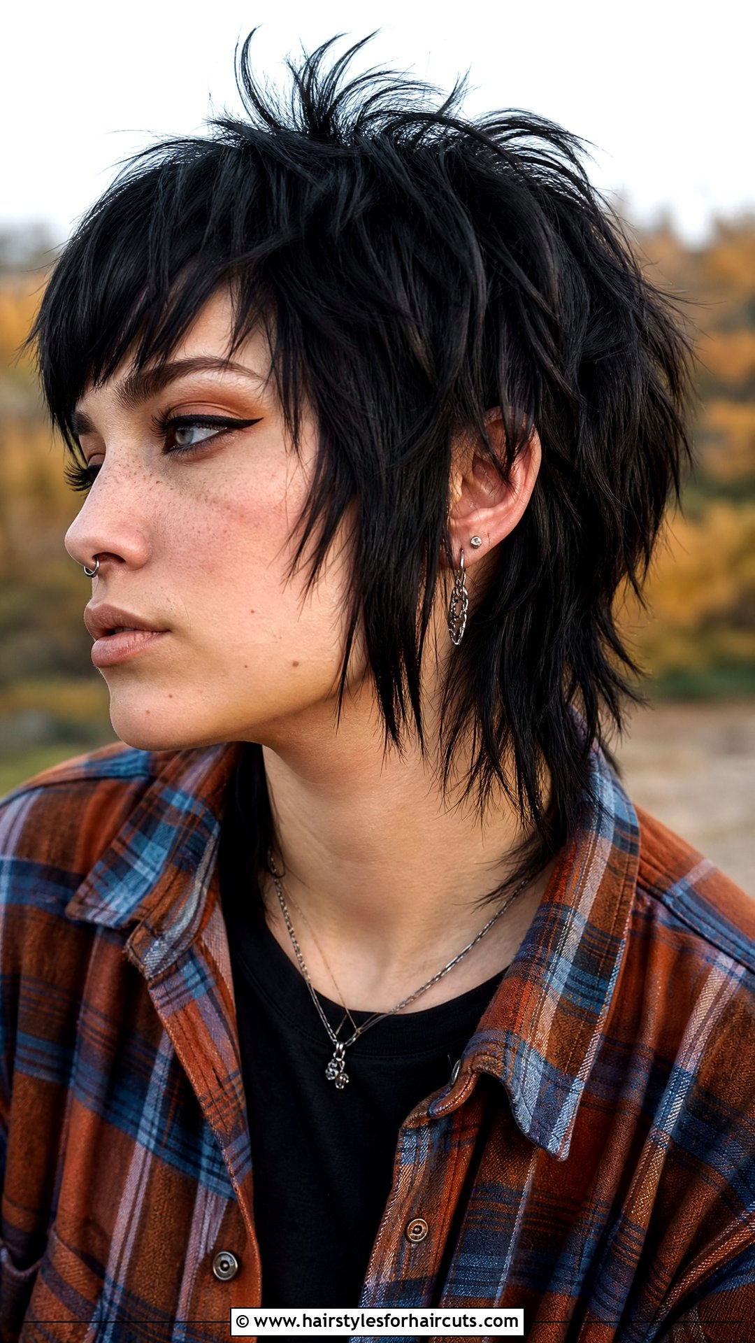 Choppy Layered Punk Short Haircut - 25 punk short haircuts - 25 punk short haircuts