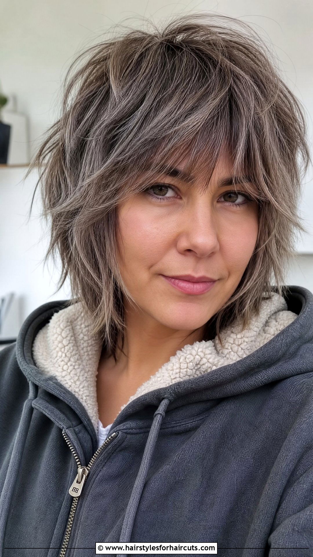 Choppy Layers Winter Haircut - 25 winter haircuts - 25 winter haircuts