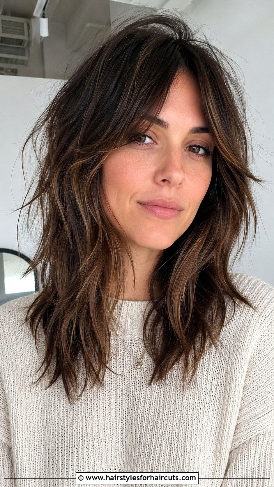 Choppy Layers - 25 asian women haircuts - 25 asian women haircuts