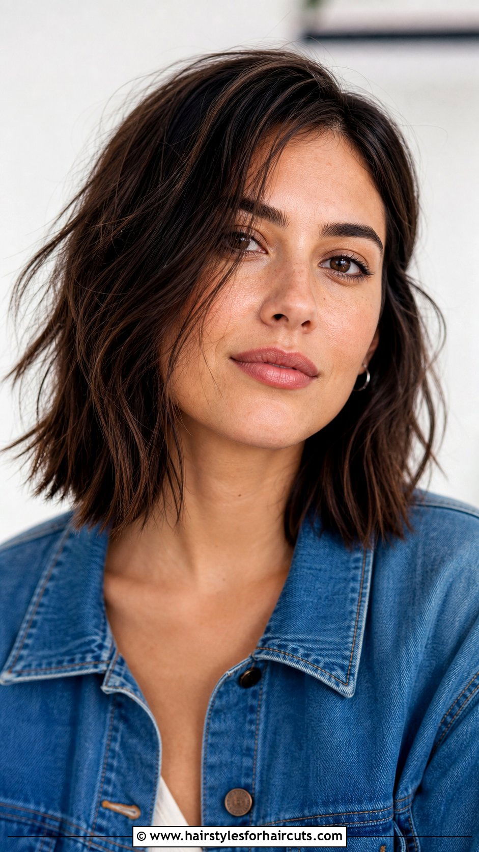 Choppy Lob - 25 edgy haircuts - 25 edgy haircuts