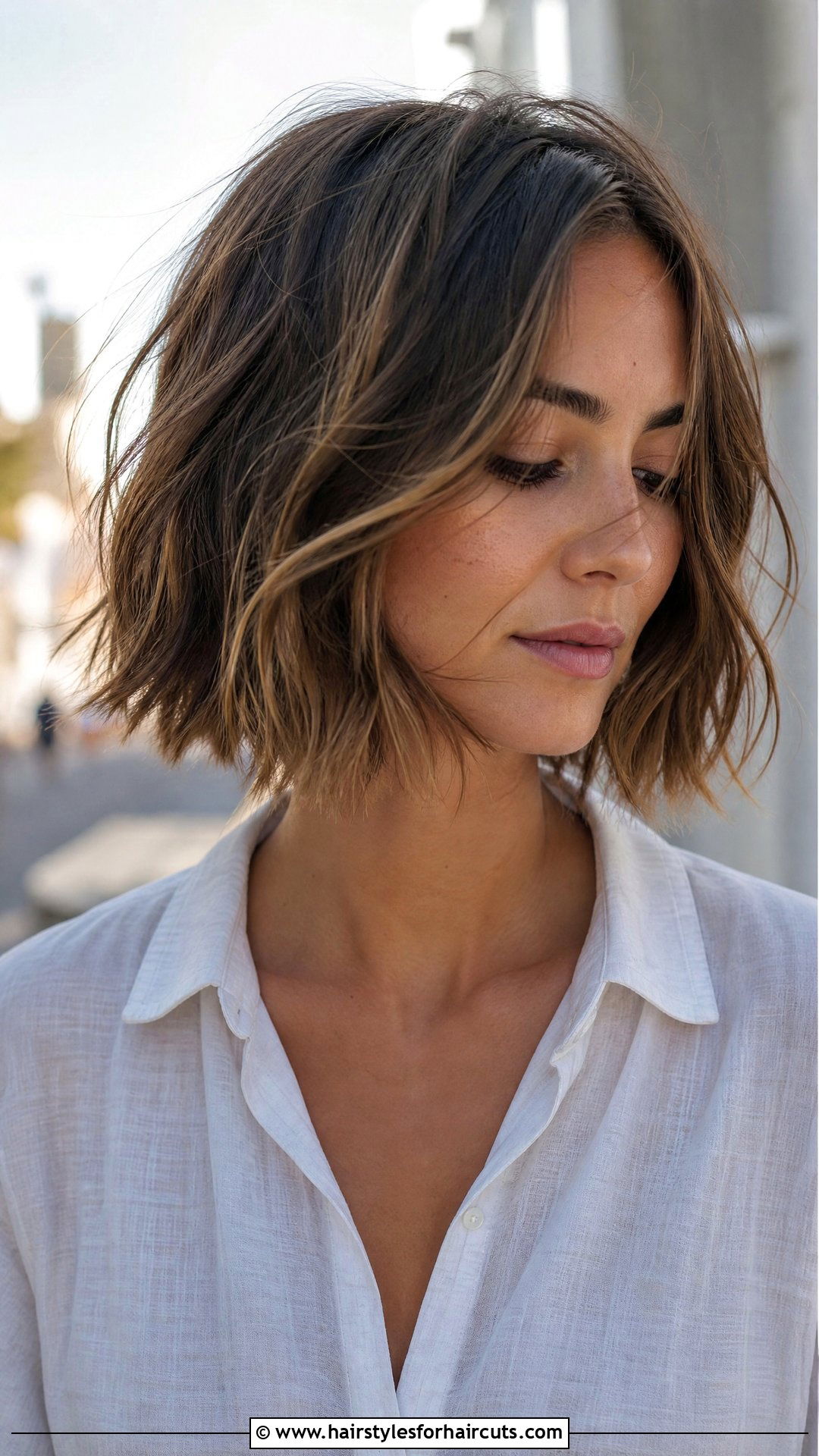 Choppy Lob For Fine Hair - 25 best shoulder length haircuts for fine hair - 25 best shoulder length haircuts for fine hair