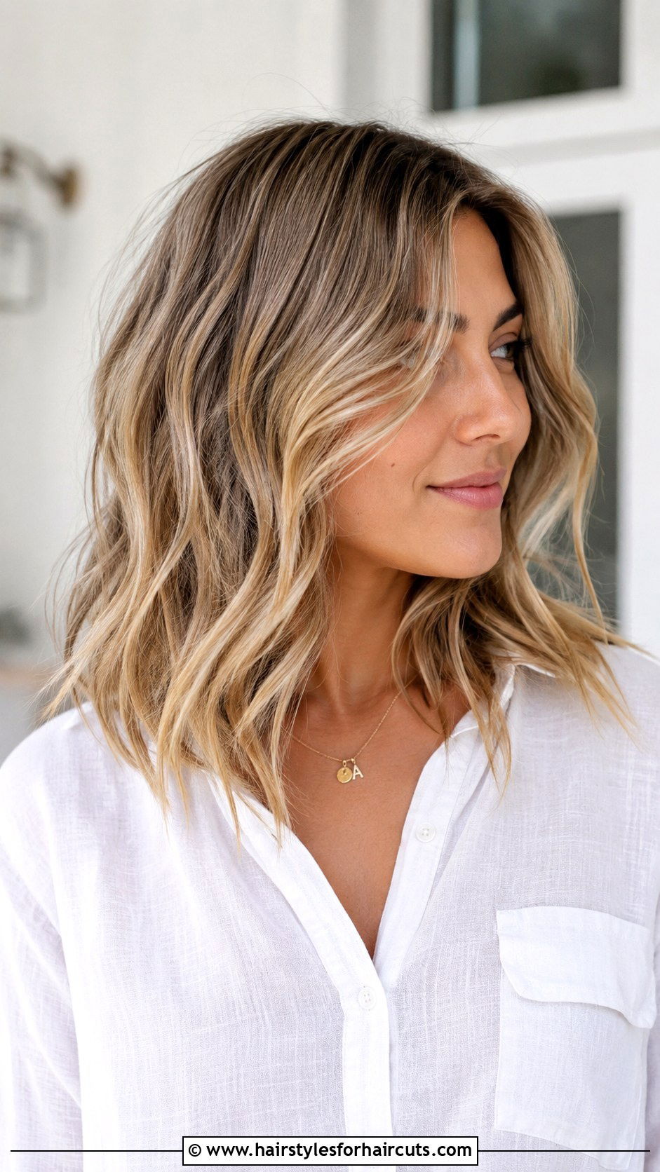 Choppy Lob - 25 diamond face shape haircuts - 25 diamond face shape haircuts