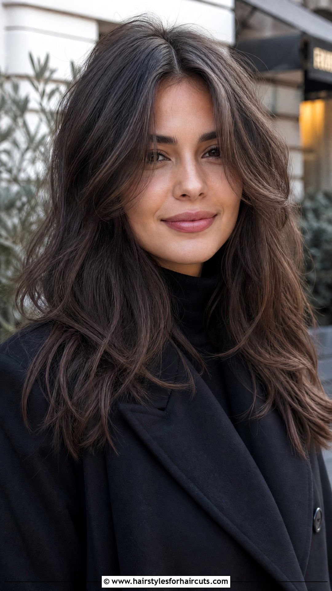 Choppy Long Hair With Middle Part - 25 long choppy hairstyles - 25 long choppy hairstyles