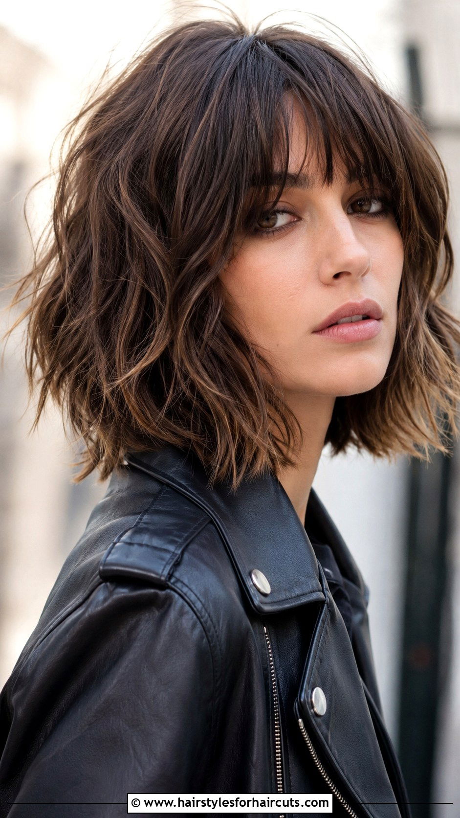 Choppy Medium Bob - 25 mid length hairstyles fine hair - 25 mid length hairstyles fine hair