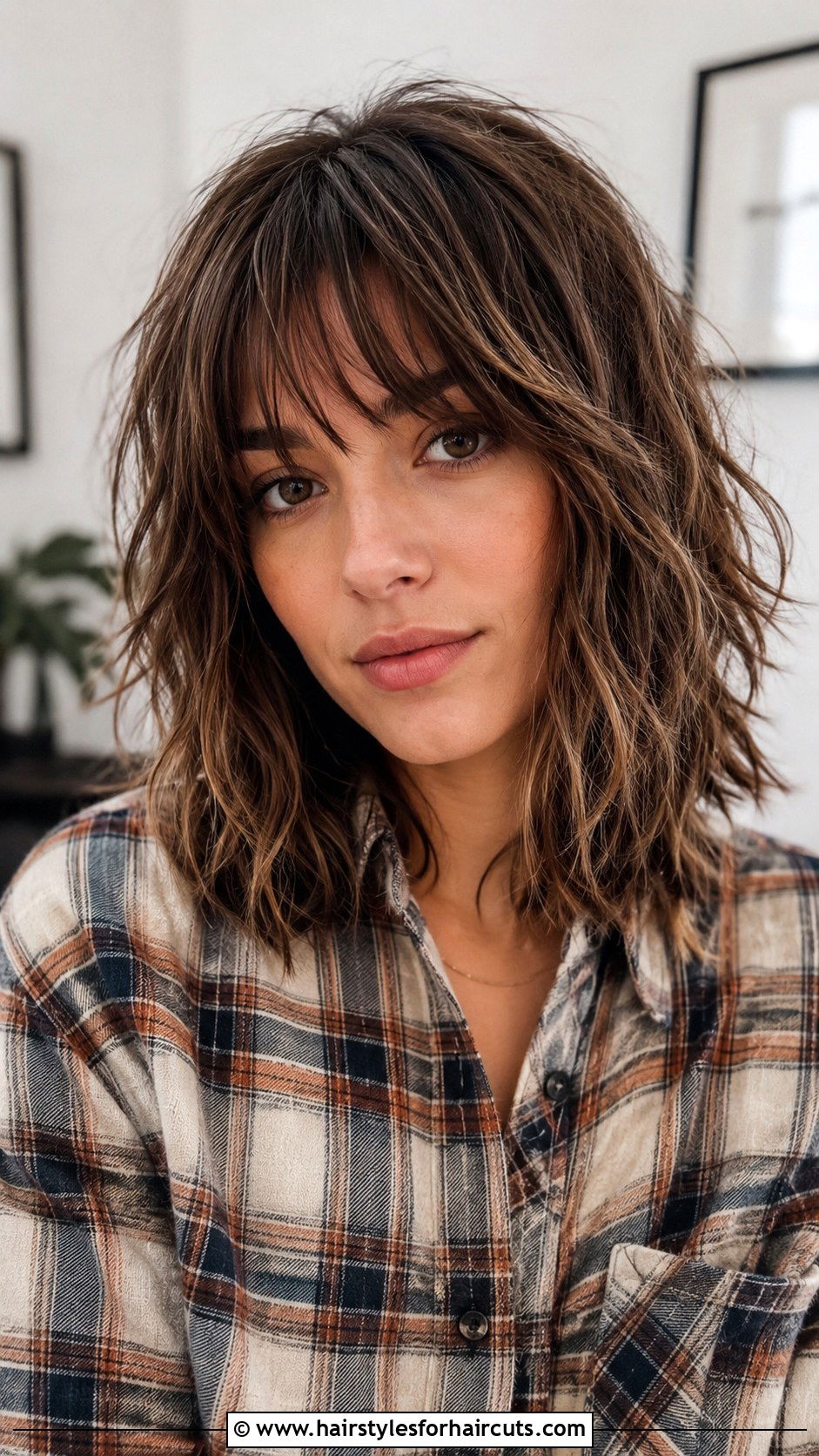 Choppy Medium Shag - 25 choppy haircuts - 25 choppy haircuts