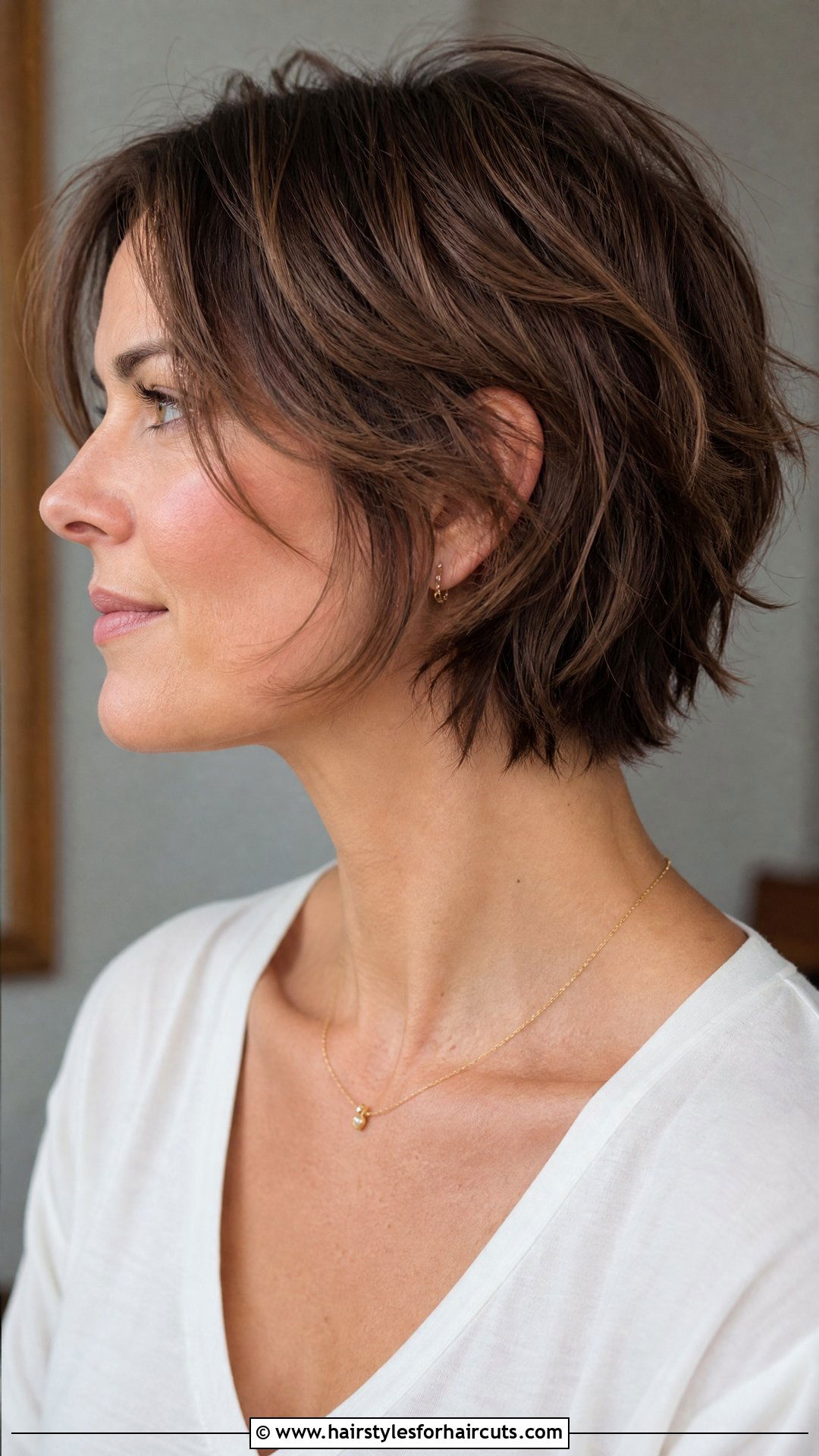 Choppy Neck Length Haircut - 25 chopped haircuts - 25 chopped haircuts