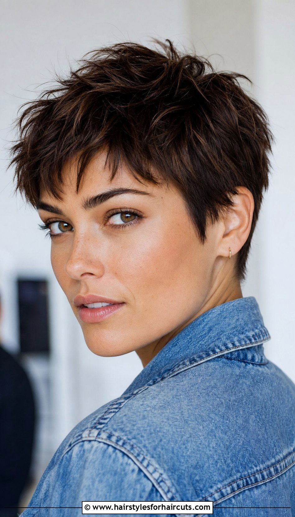Choppy Pixie Cut - 25 hairstyles for gray hair over 70 - 25 hairstyles for gray hair over 70