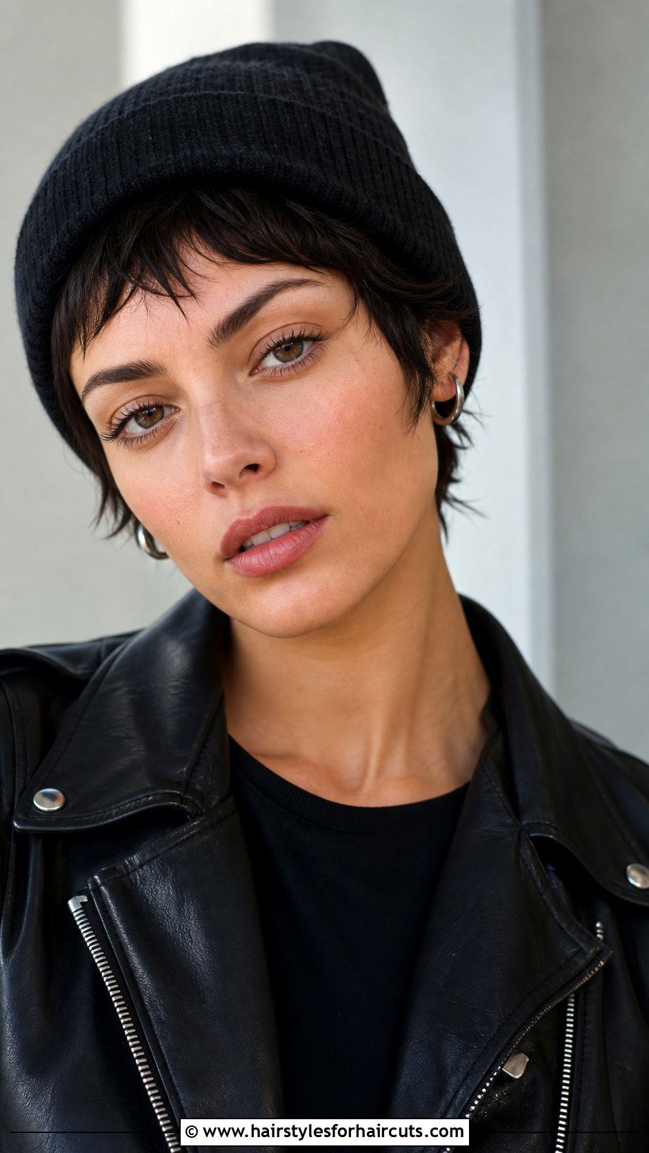 Choppy Pixie Cut - 25 haircuts for hats - 25 haircuts for hats