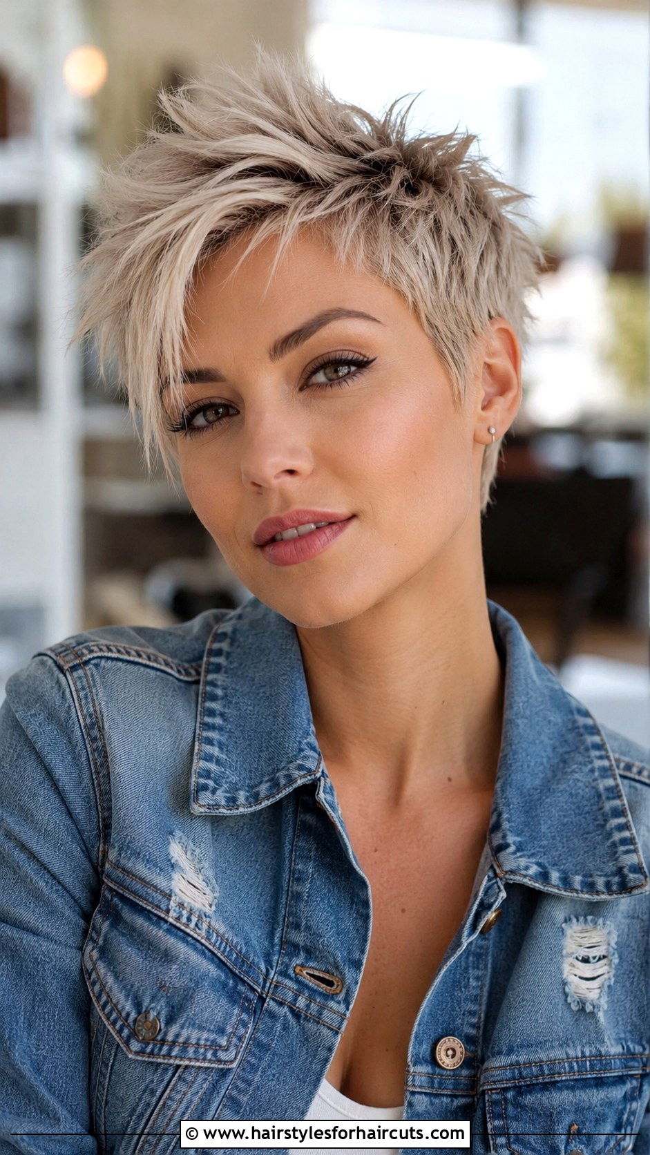 Choppy Pixie Haircut - 25 haircuts video - 25 haircuts video