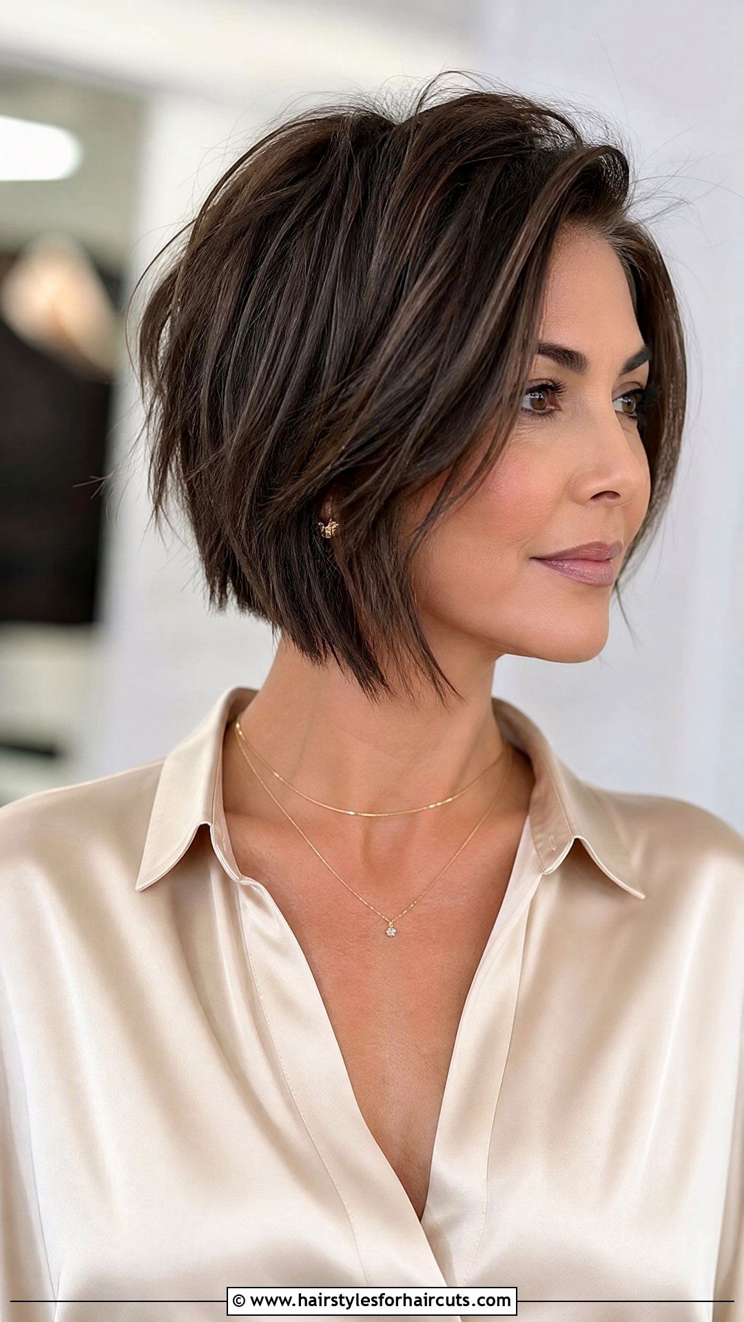Choppy Short A Line Bob - 25 choppy short haircuts - 25 choppy short haircuts