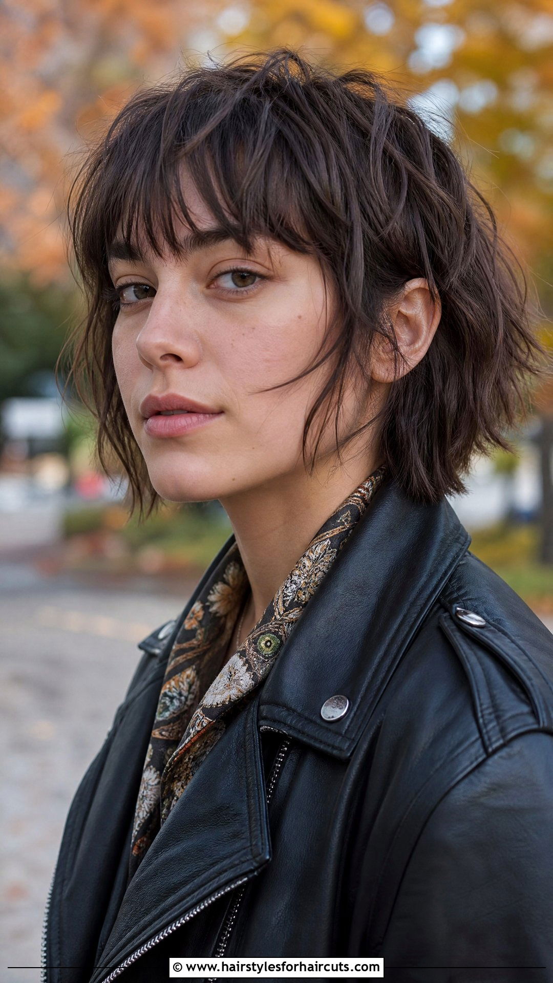 Choppy Short Bob With Textured Bangs - 25 fine hair short bob haircuts with bangs - 25 fine hair short bob haircuts with bangs