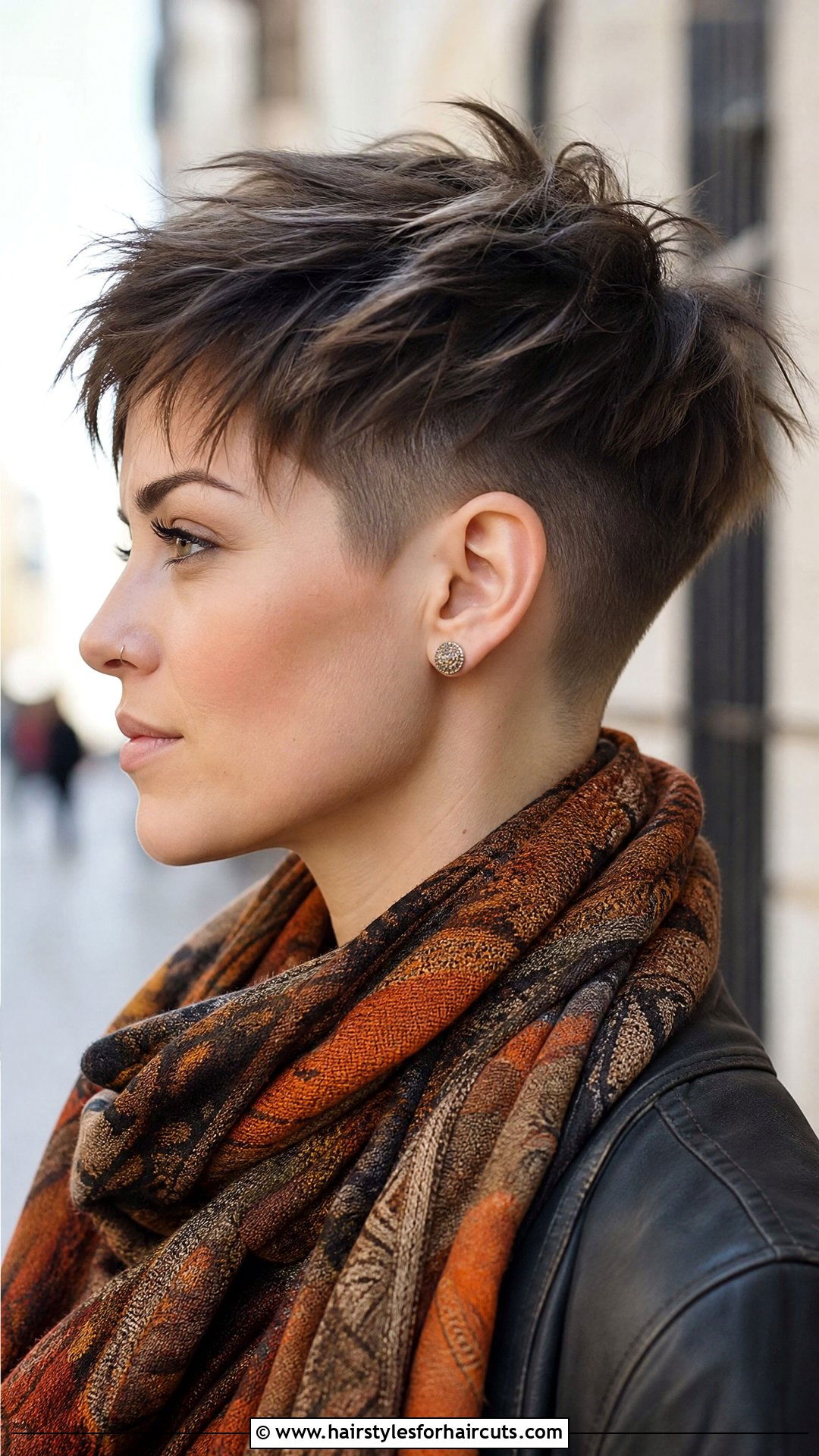 Choppy Short Pixie With Shaved Undercut - 25 fine hair undercut very short pixie haircuts - 25 fine hair undercut very short pixie haircuts