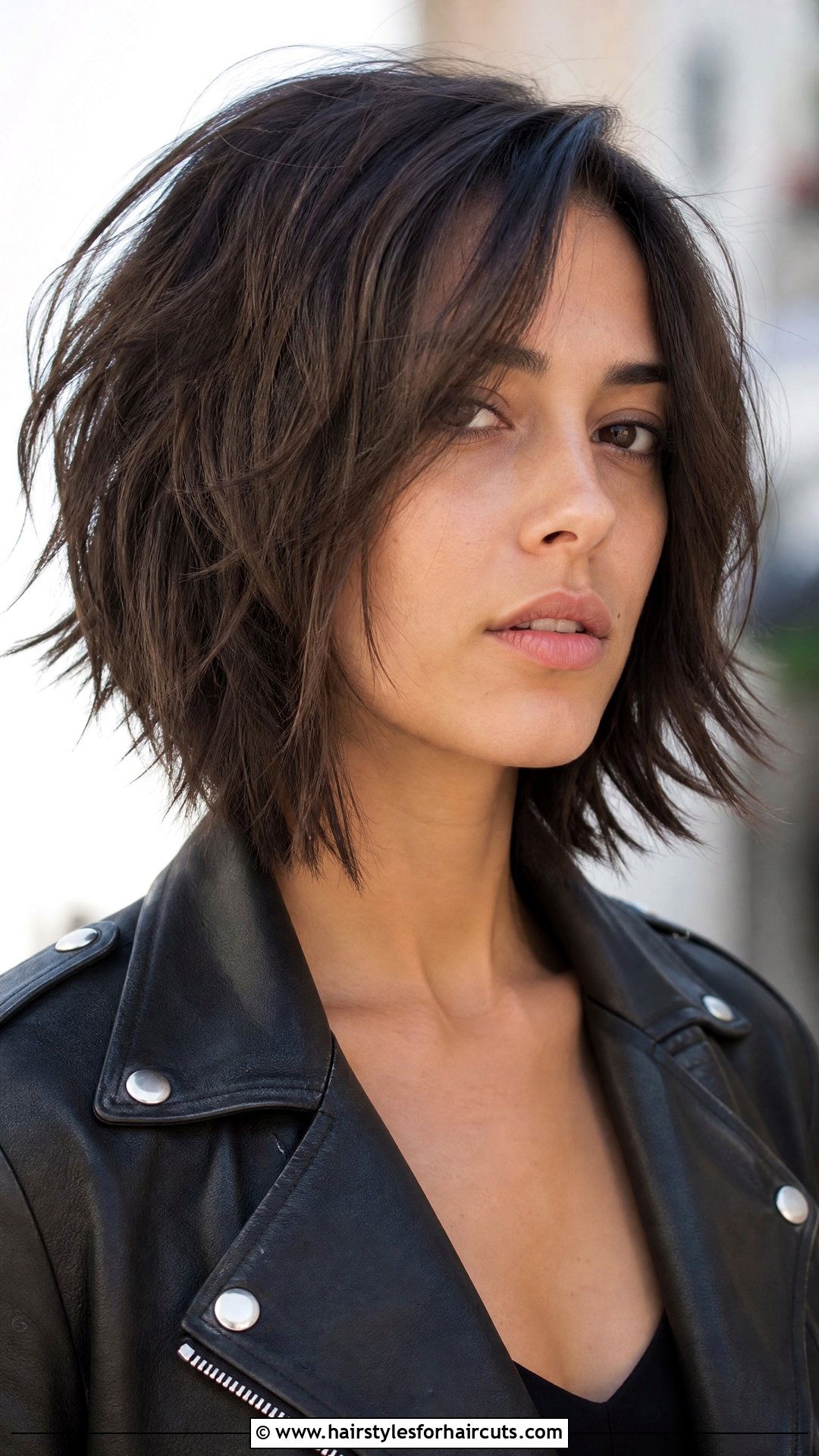 Choppy Short Shoulder Length V Shape Haircut - 25 short shoulder length v shape haircuts - 25 short shoulder length v shape haircuts