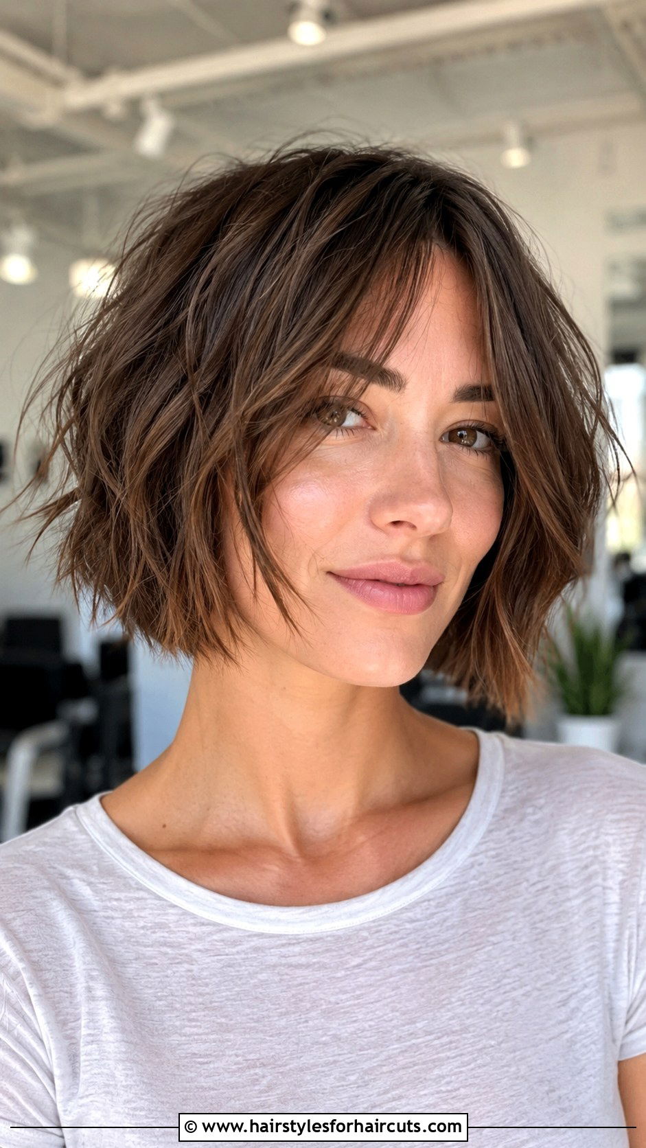 Choppy Split Ends Bob - 25 split haircuts - 25 split haircuts