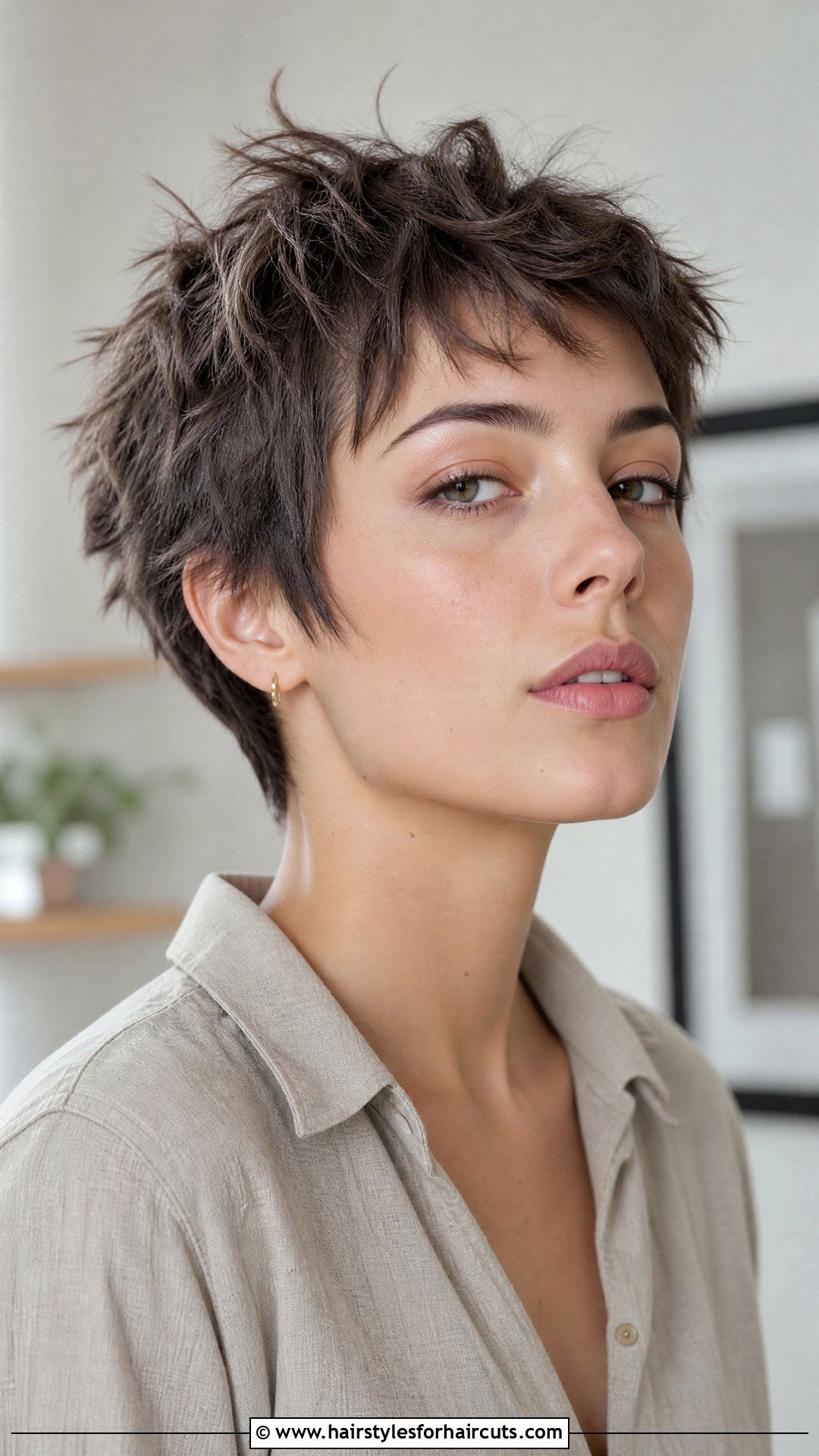 Choppy Textured Short Crop - 25 choppy short haircuts - 25 choppy short haircuts