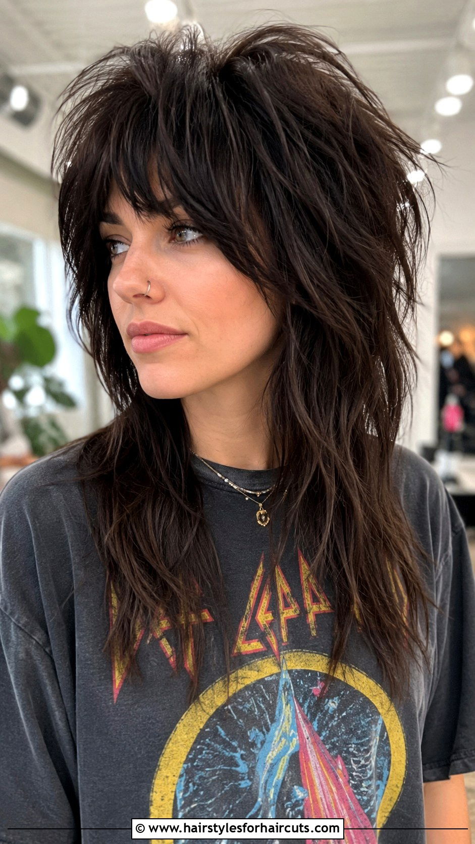 Choppy Voluminous Shag - 25 choppy haircuts for medium hair - 25 choppy haircuts for medium hair