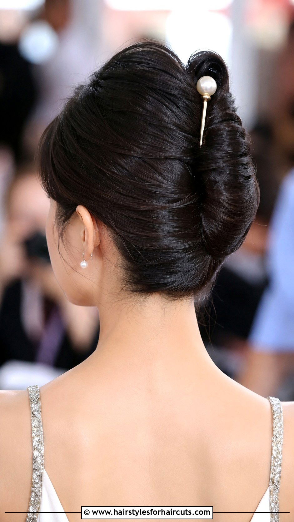 Chopstick French Twist - 25 chopstick hairstyles - 25 chopstick hairstyles
