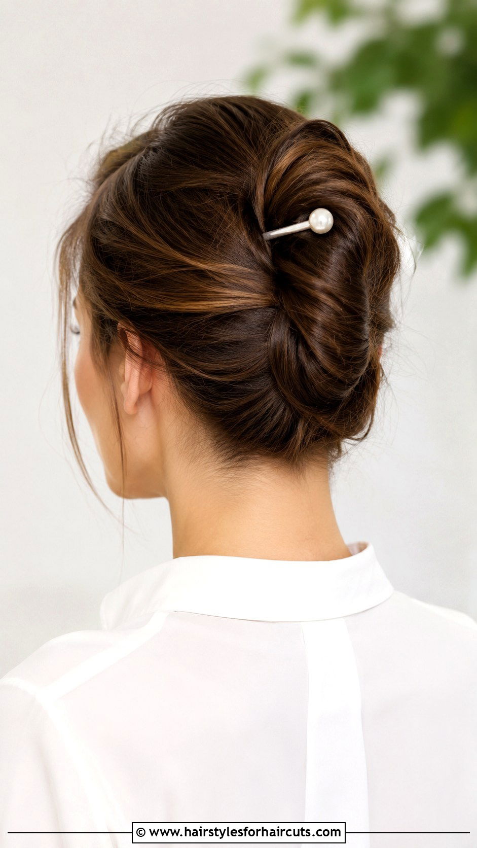 Chopstick French Twist - 25 chopstick hairstyles long hair - 25 chopstick hairstyles long hair