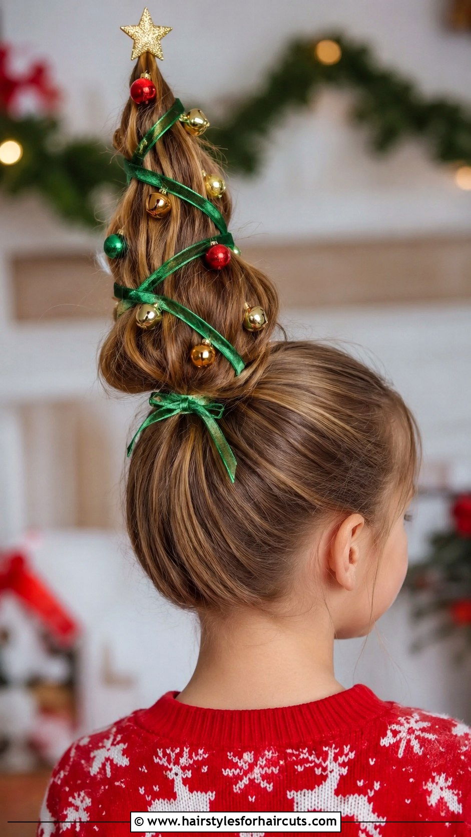 Christmas Tree Ponytail - 25 christmas tree hairstyles - 25 christmas tree hairstyles