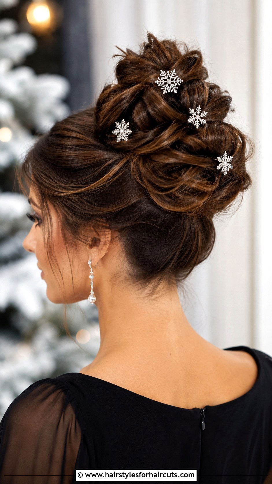 Christmas Tree Updo - 25 christmas tree hairstyles - 25 christmas tree hairstyles