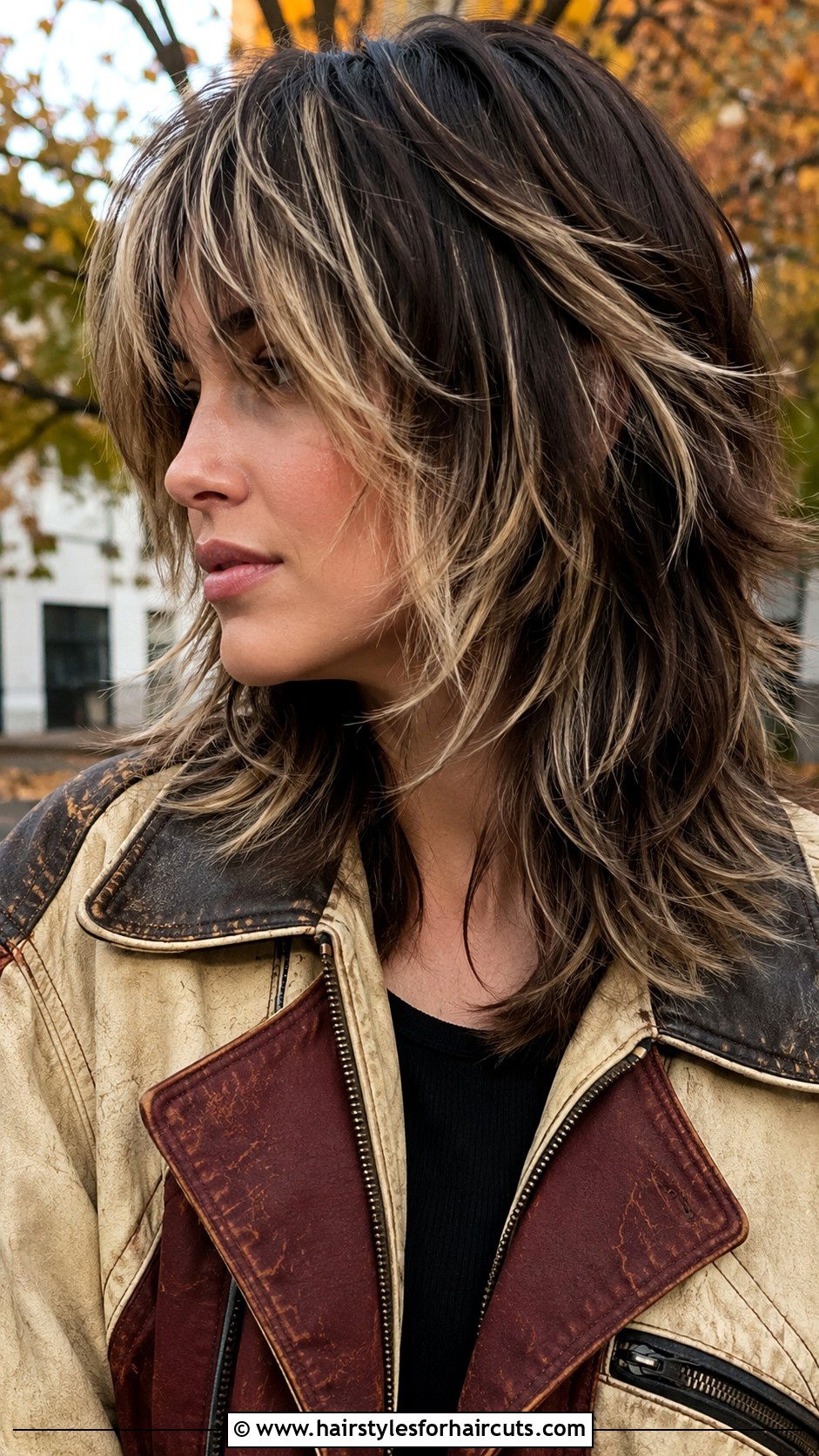 Chunky Highlighted Shag - 25 funky hairstyles - 25 funky hairstyles