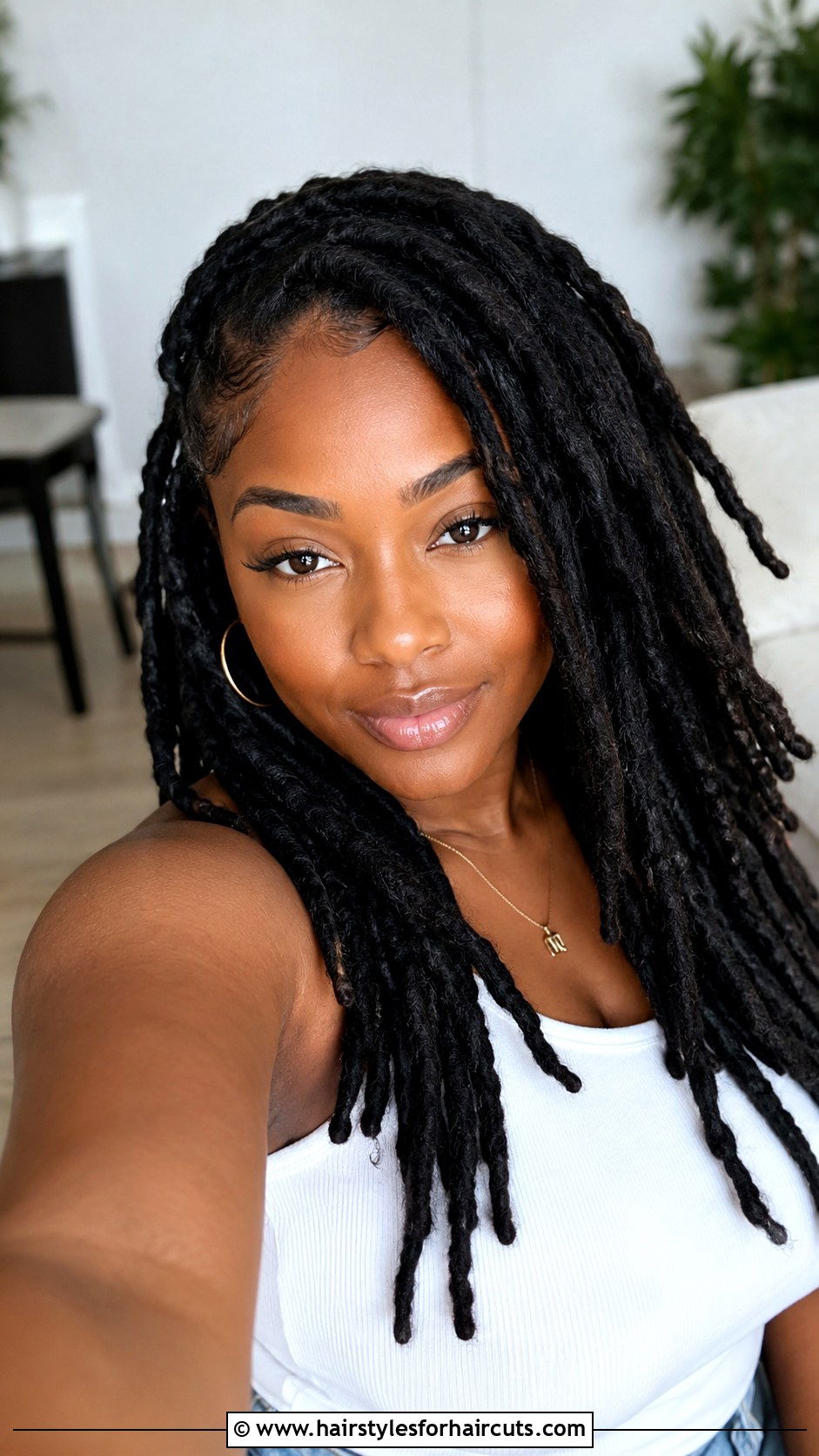 Chunky Locs - 25 dread locks hairstyles for ladies - 25 dread locks hairstyles for ladies