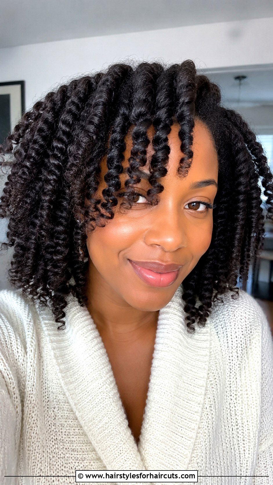 Chunky Twist Out - 25 haircuts for black hair - 25 haircuts for black hair