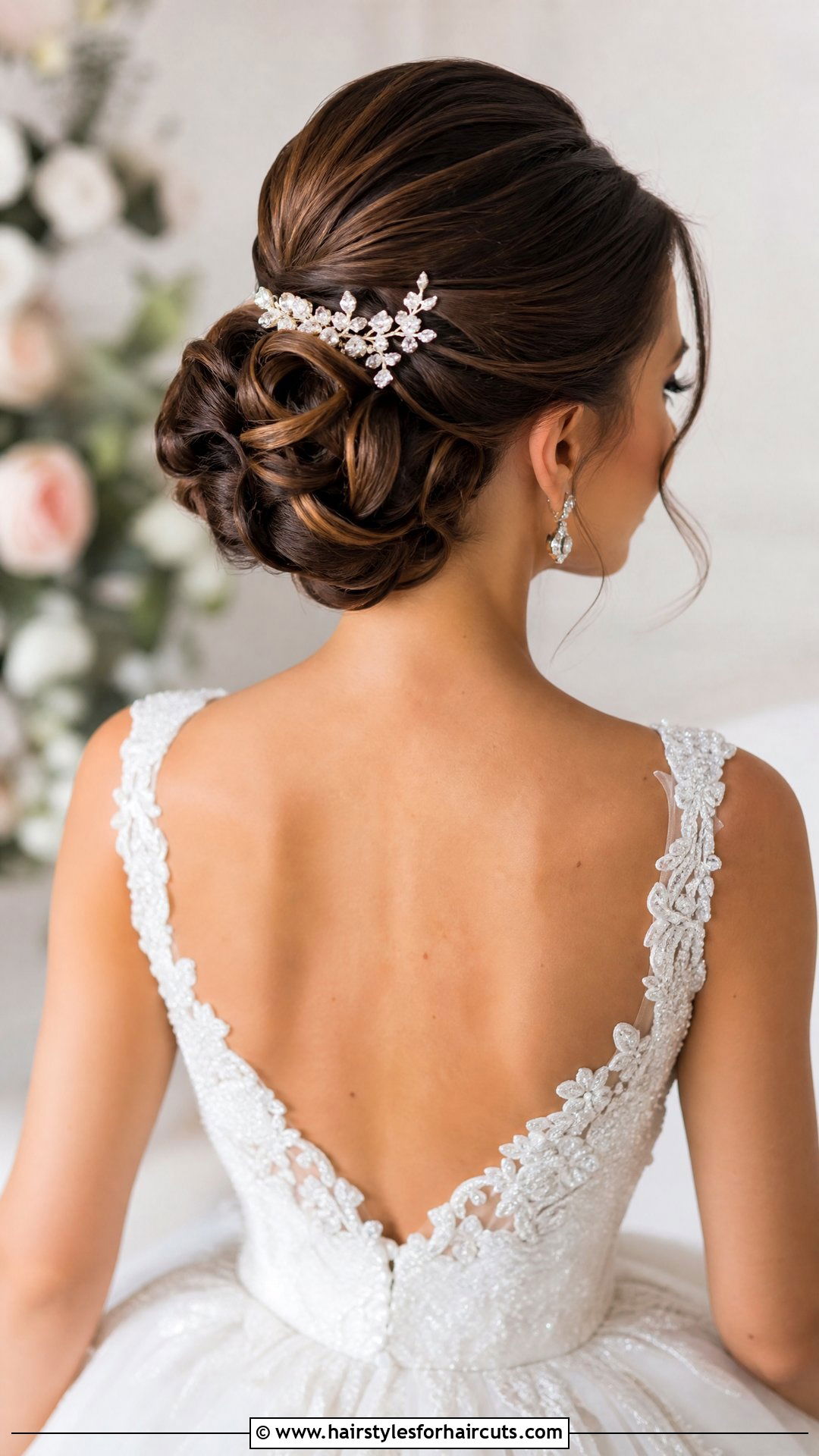 Classic Bridal Updo Medium - 25 wedding hairstyles for medium hair - 25 wedding hairstyles for medium hair