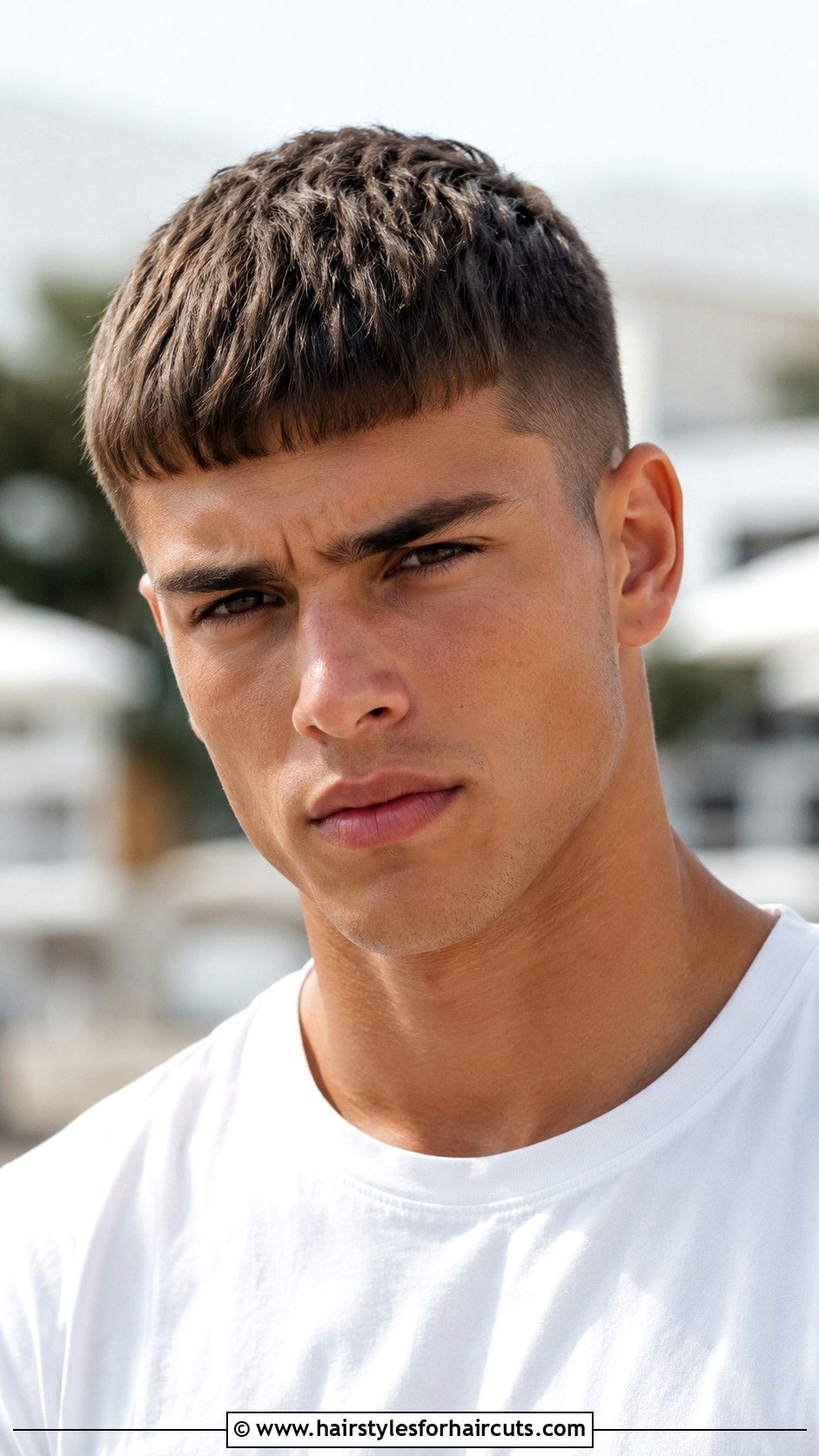 Classic Caesar Haircut - 25 caeser haircuts - 25 caeser haircuts