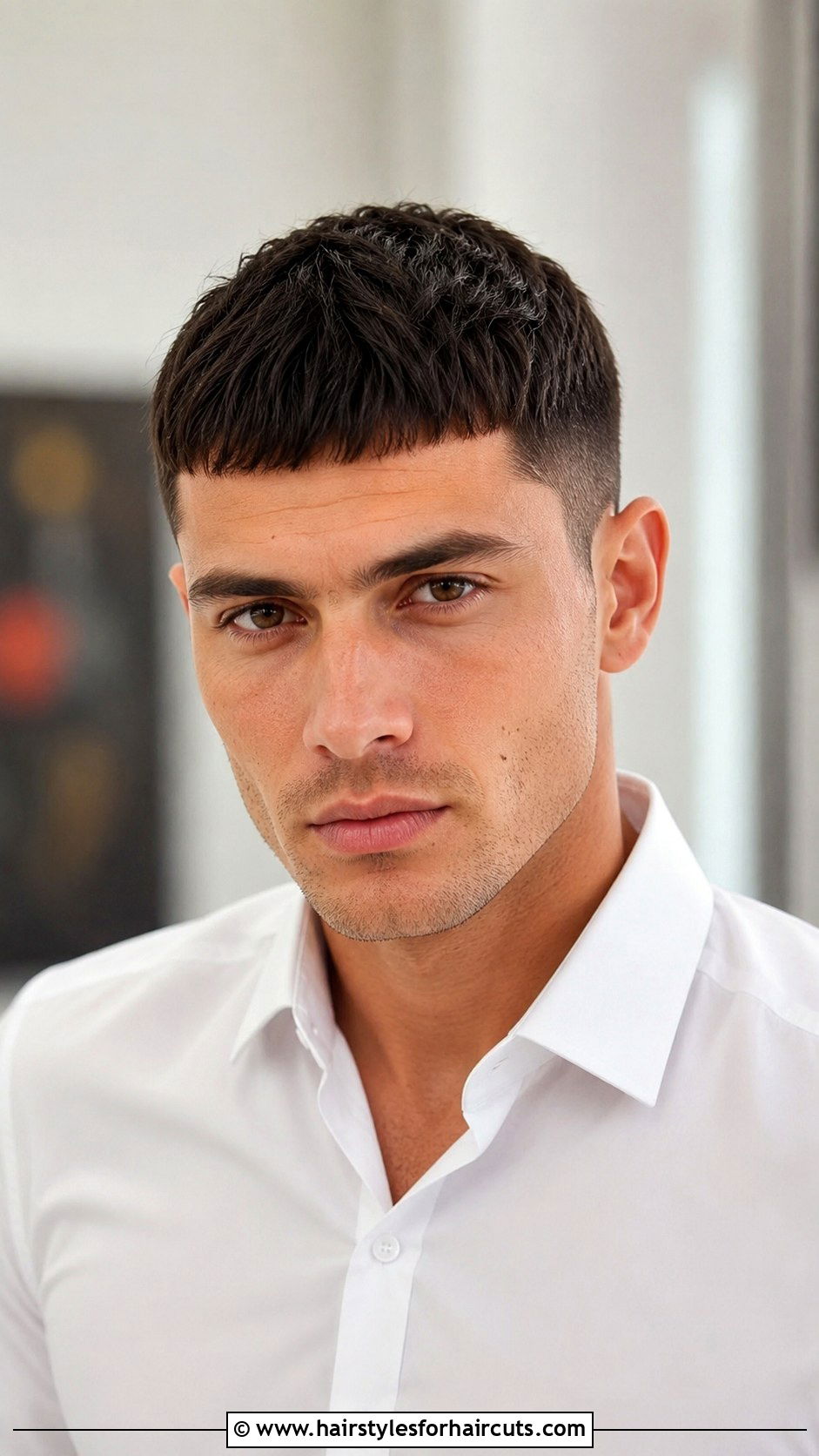 Classic Caesar Haircut - 25 caesar haircuts thinning hair - 25 caesar haircuts thinning hair