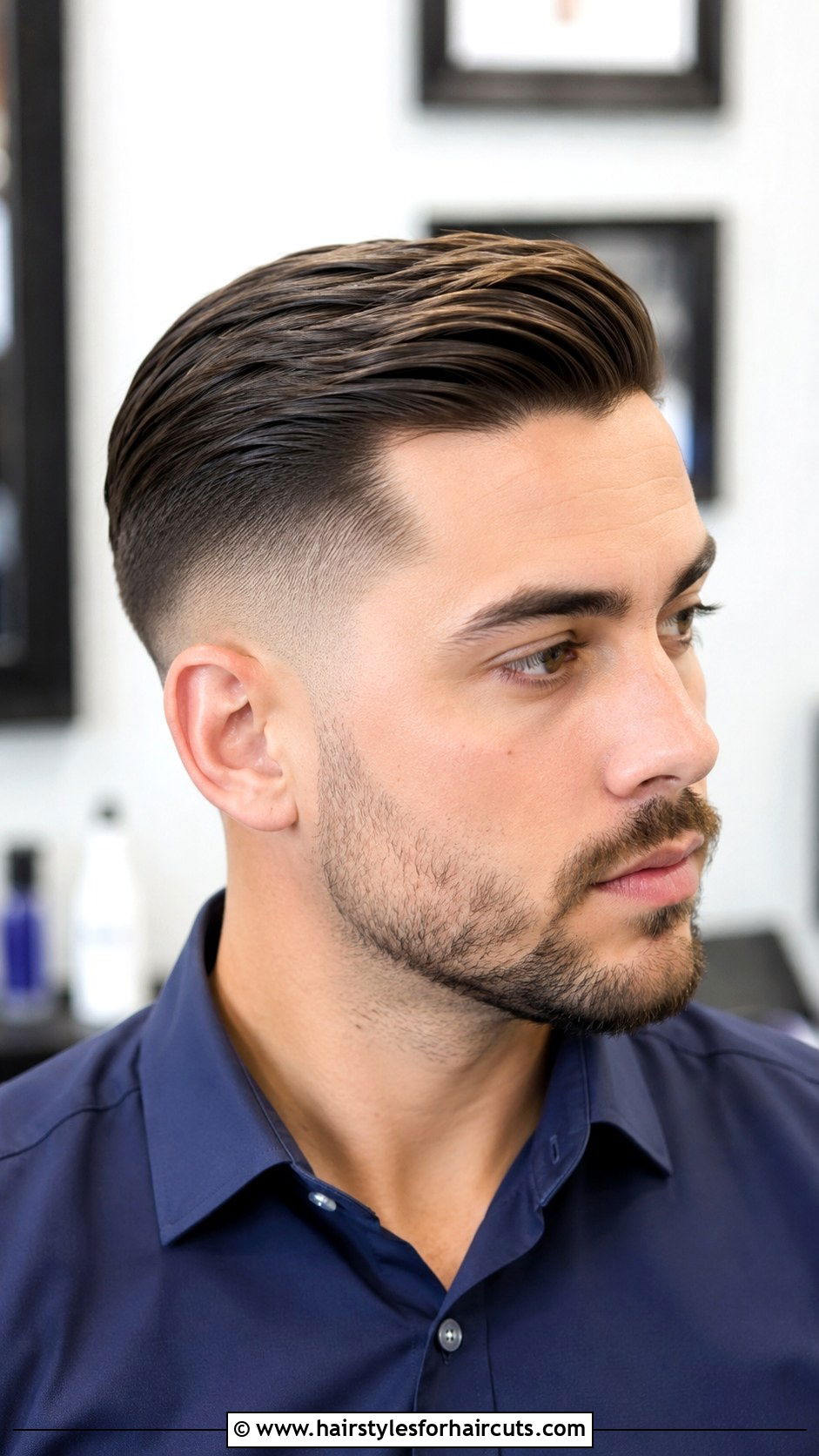Classic Comb Over Fade - 25 dude haircuts - 25 dude haircuts
