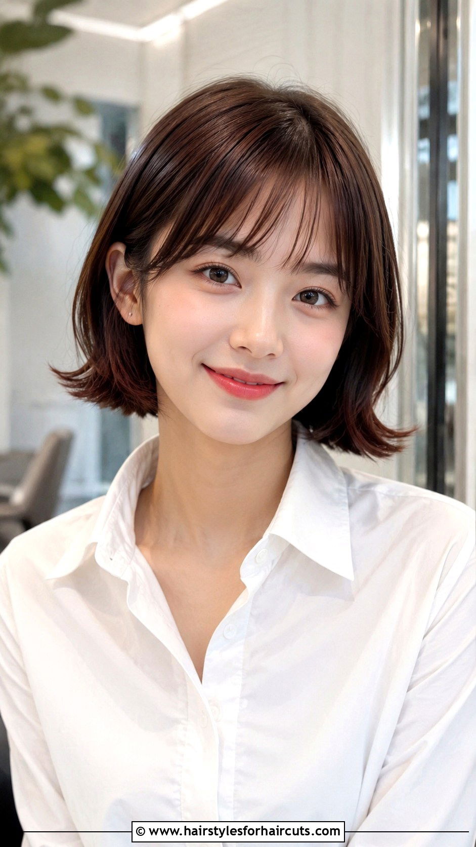 Classic Cow Tail Flipped Bob - 25 cow tail hairstyles - 25 cow tail hairstyles