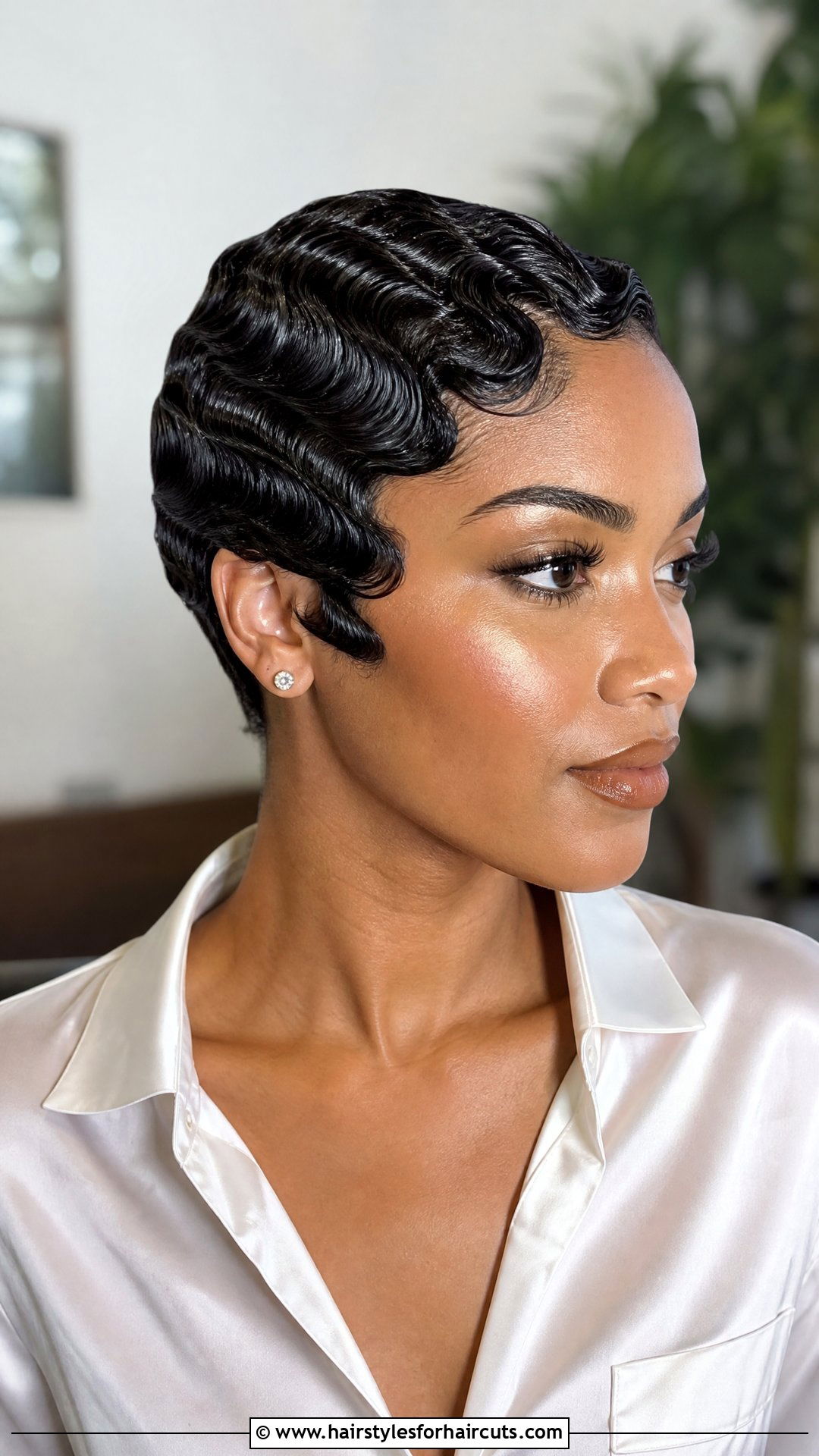 Classic Finger Wave Short Hair - 25 easy retro hairstyles for short hair - 25 easy retro hairstyles for short hair