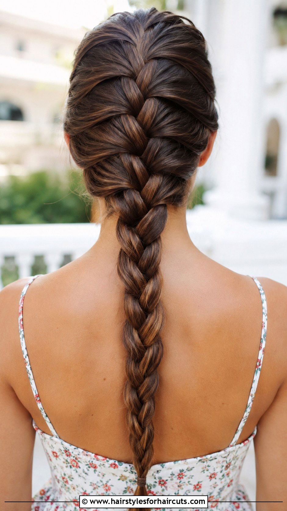 Classic French Braid - 25 female hairstyles drawing - 25 female hairstyles drawing
