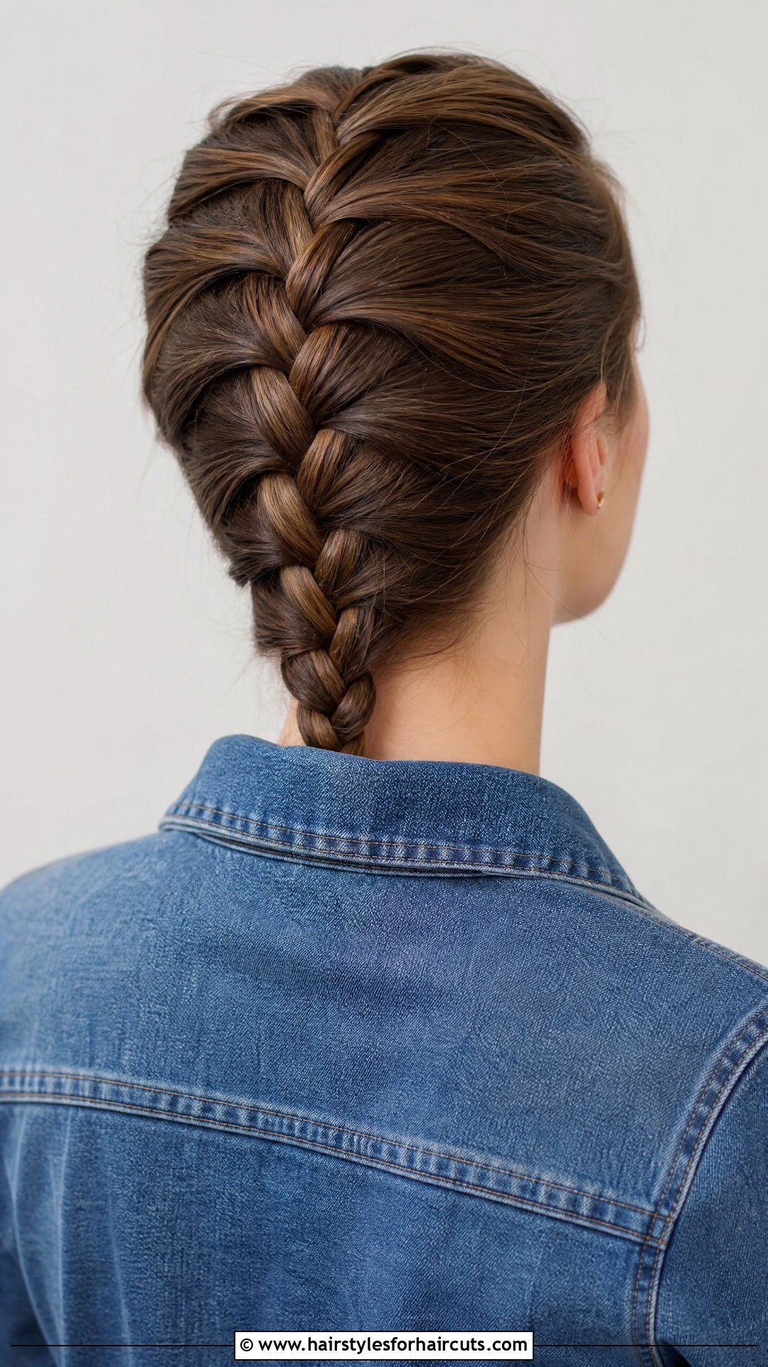 Classic French Braid - 25 beginner easy hairstyles for wet hair - 25 beginner easy hairstyles for wet hair