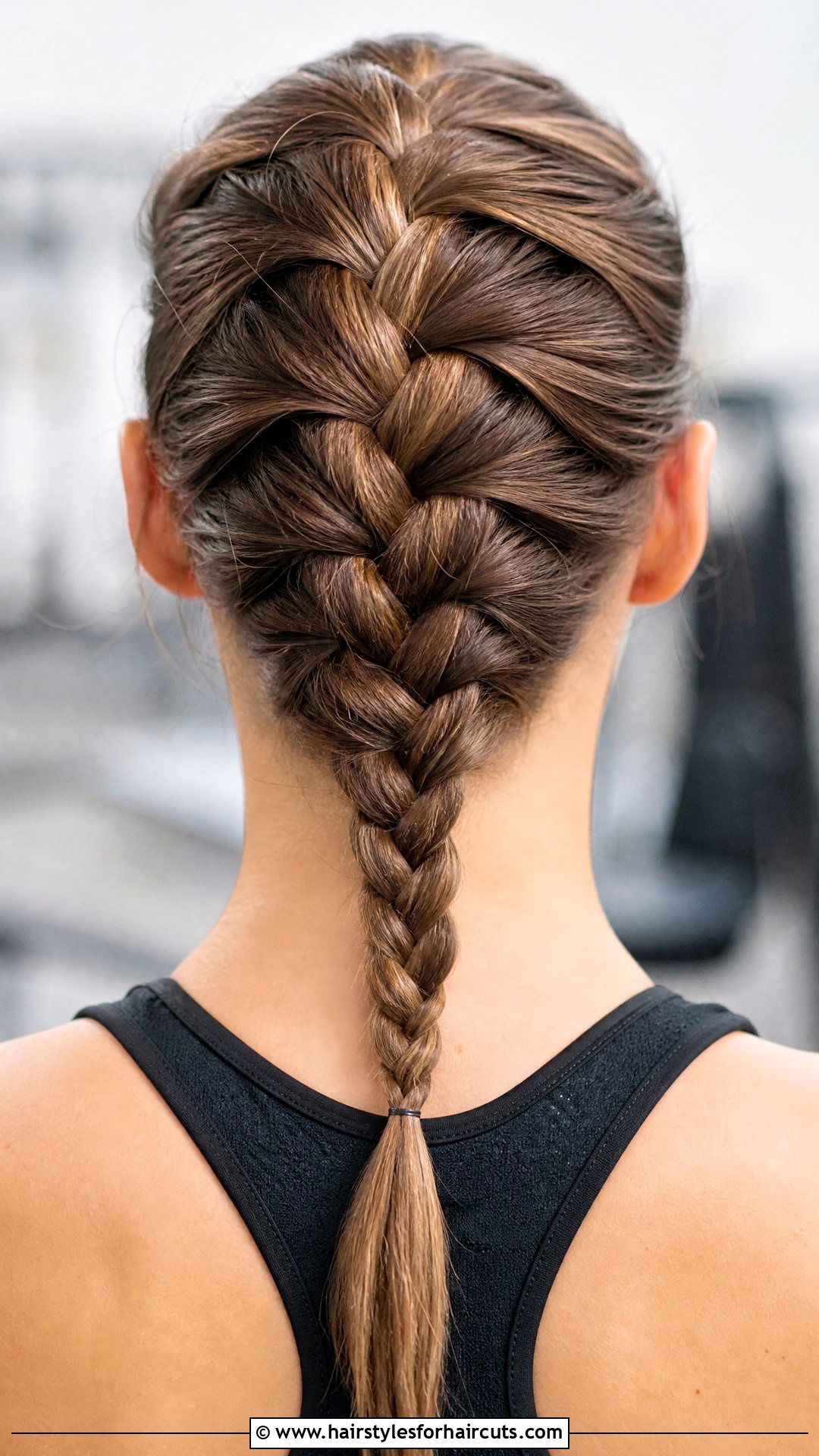 Classic French Braid Hairstyle - 25 hairstyles with real hair - 25 hairstyles with real hair