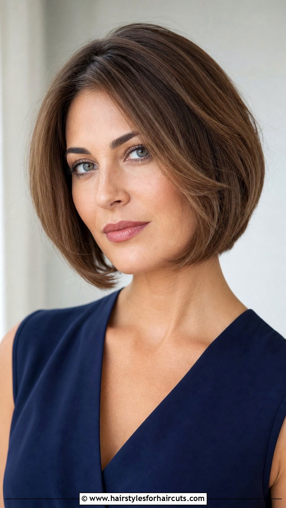 Classic Layered Bob - 25 haircuts for over 60 with thin hair - 25 haircuts for over 60 with thin hair