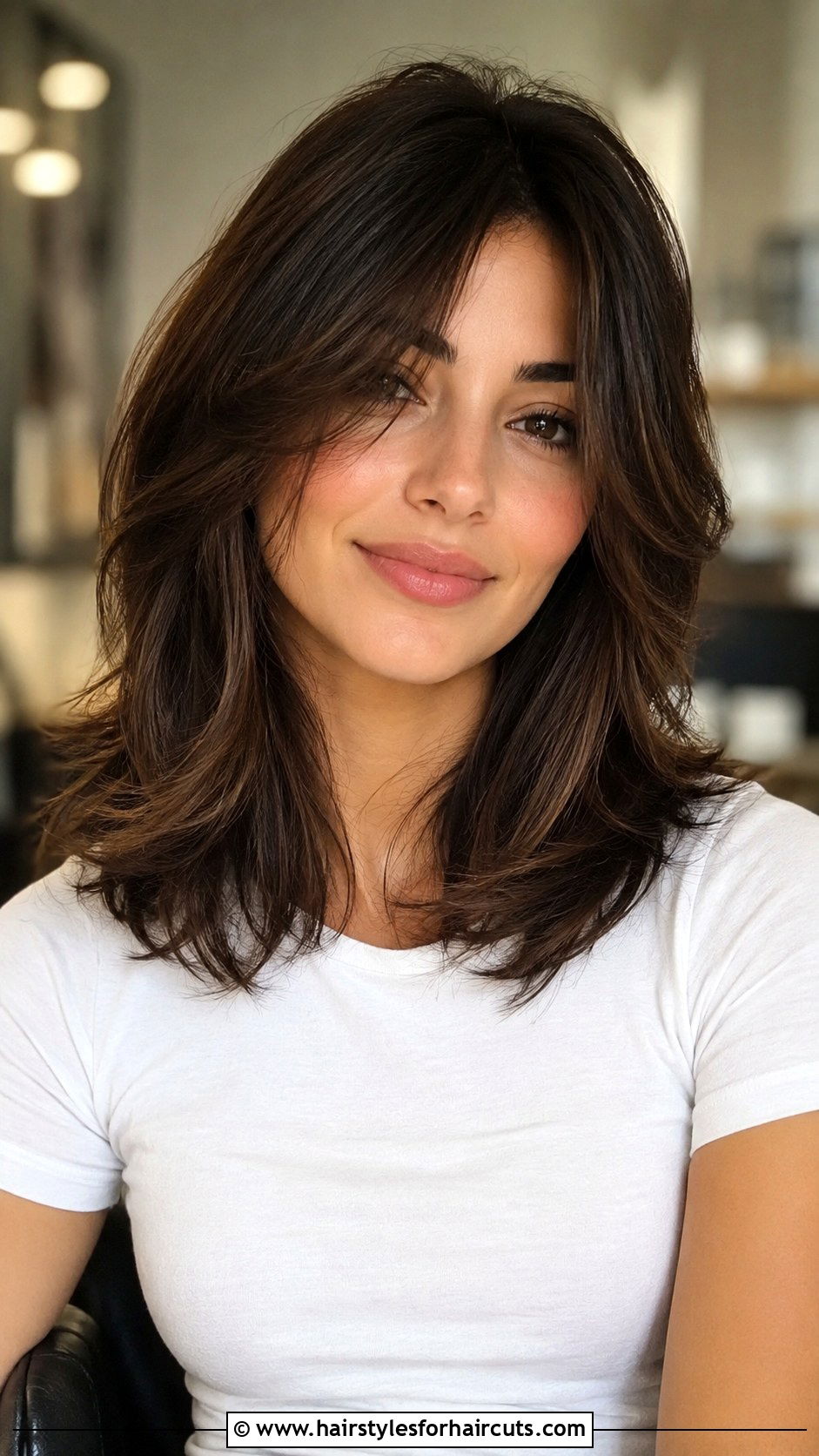 Classic Layered Medium Hair - 25 hairstyles photo - 25 hairstyles photo