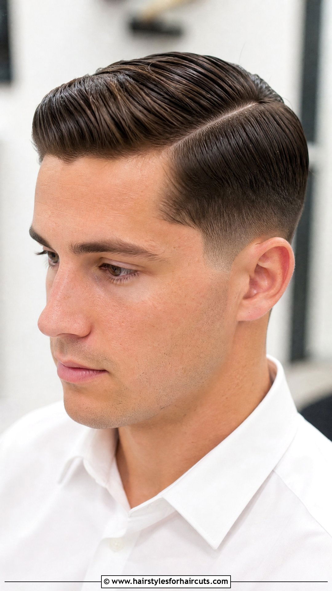 Classic Low Fade with Side Part - 25 low fade haircuts straight hair - 25 low fade haircuts straight hair