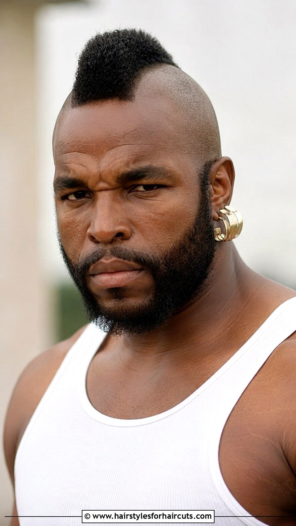 Classic Mr T Mohawk - 25 mr t haircuts - 25 mr t haircuts