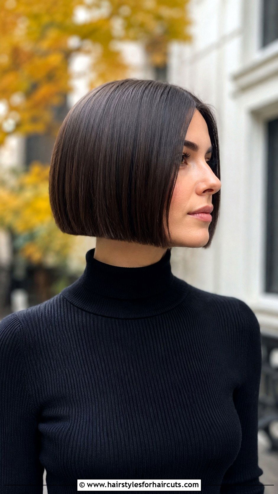 Classic One Length Bob - 25 1 cut hairstyles - 25 1 cut hairstyles
