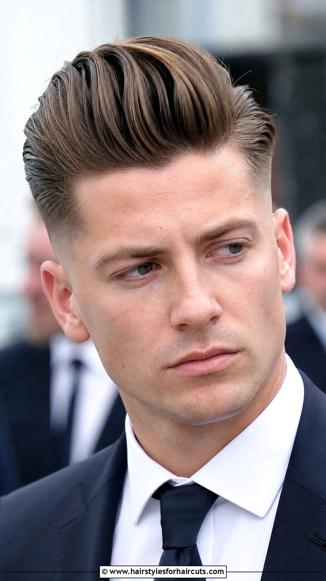 Classic Pompadour Fade - 25 football haircuts - 25 football haircuts
