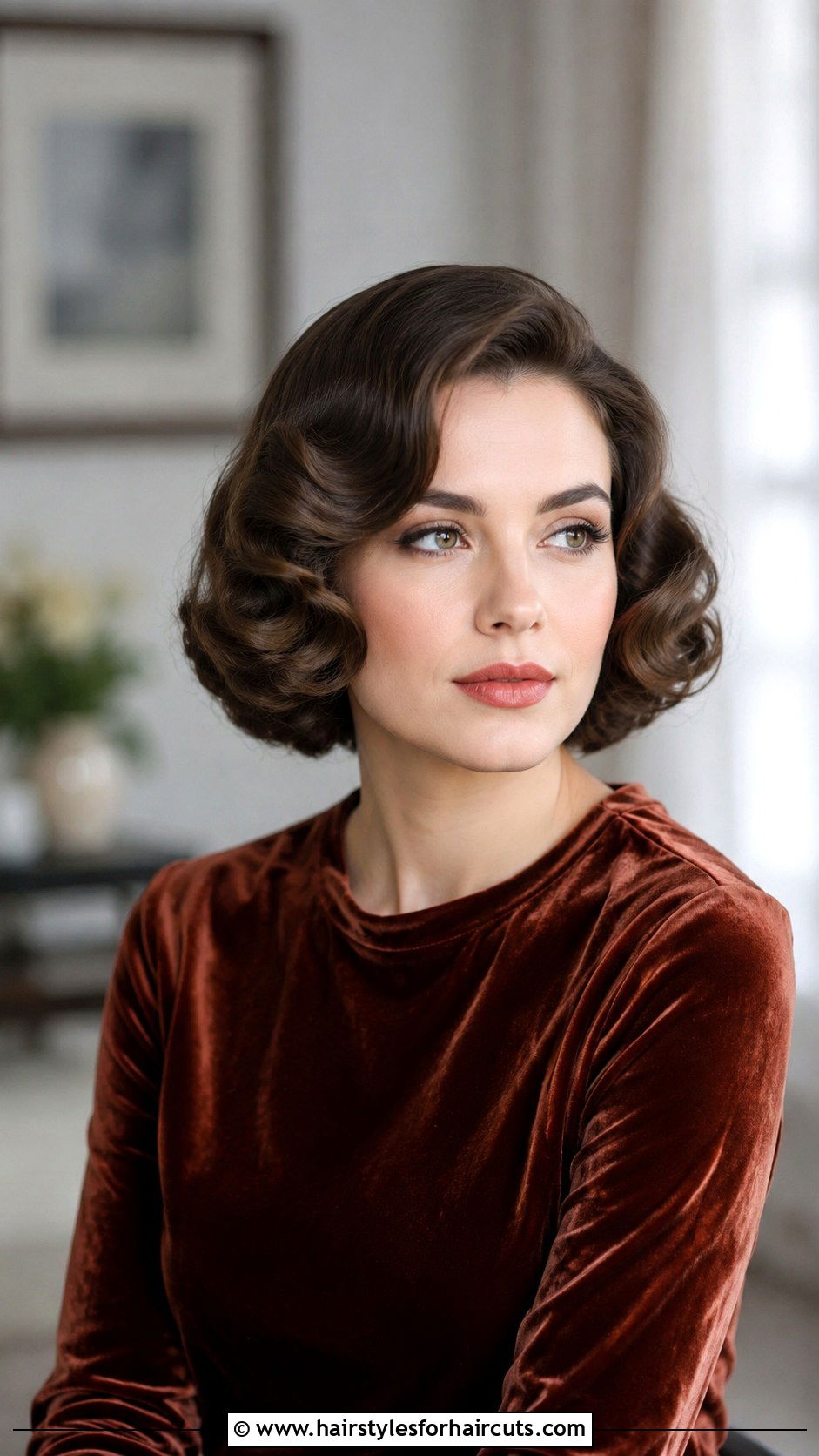 Classic S Curled Bob - 25 grandma hairstyles - 25 grandma hairstyles