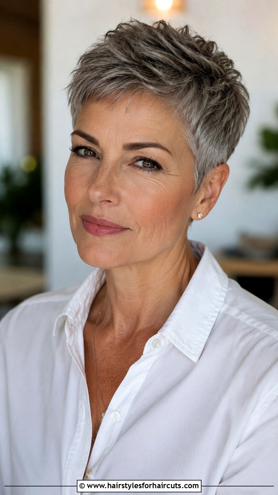 Classic Short Grey Pixie - 25 pixie haircuts short grey hair - 25 pixie haircuts short grey hair