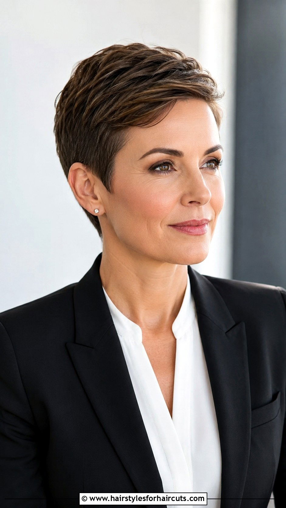 Classic Smooth Pixie - 25 asian short hairstyles - 25 asian short hairstyles