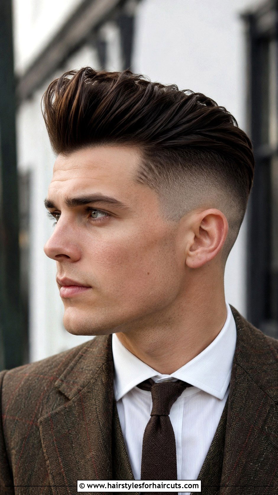 Clean Shave Undercut - 25 peaky blinder haircuts - 25 peaky blinder haircuts