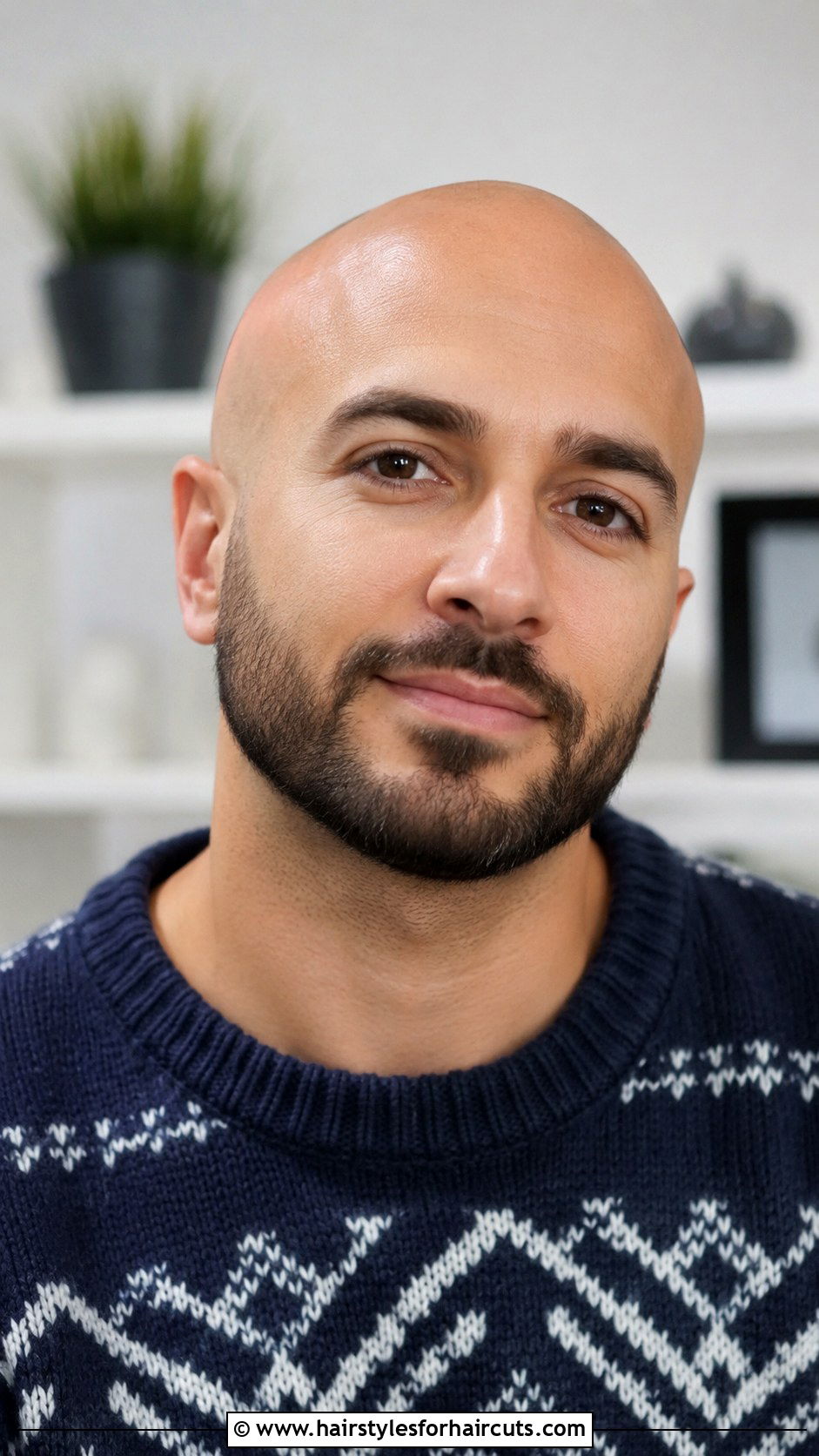 Clean Shave - 25 hairstyles for balding hair - 25 hairstyles for balding hair