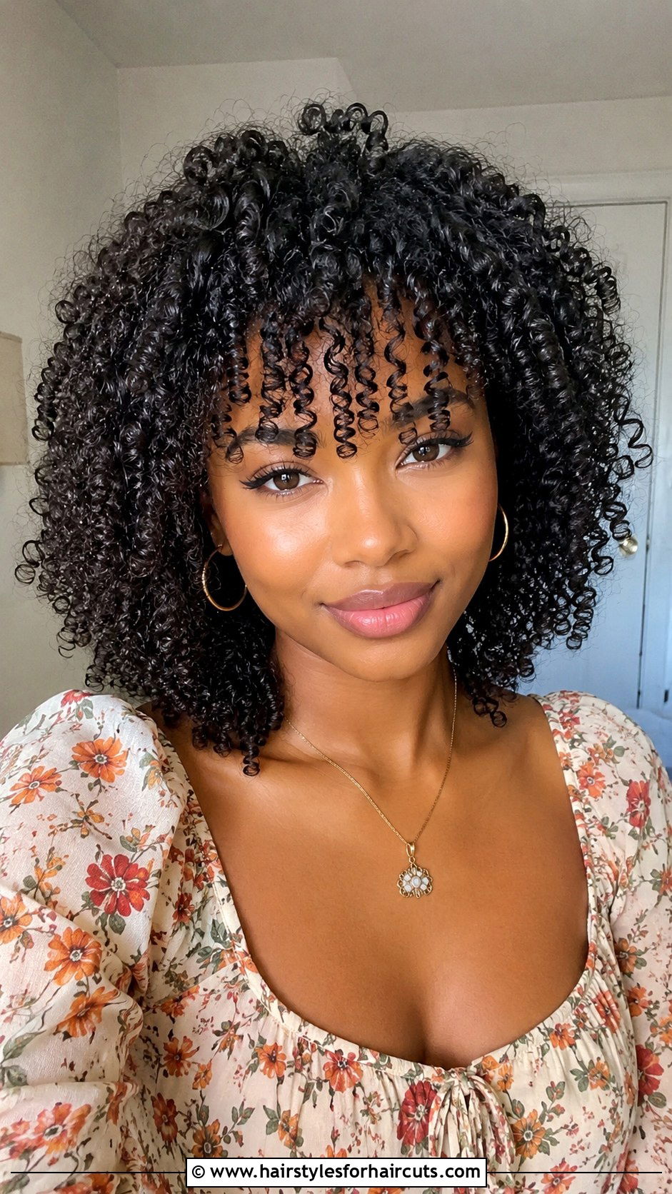 Coils With Curly Bangs - 25 coils hairstyles - 25 coils hairstyles