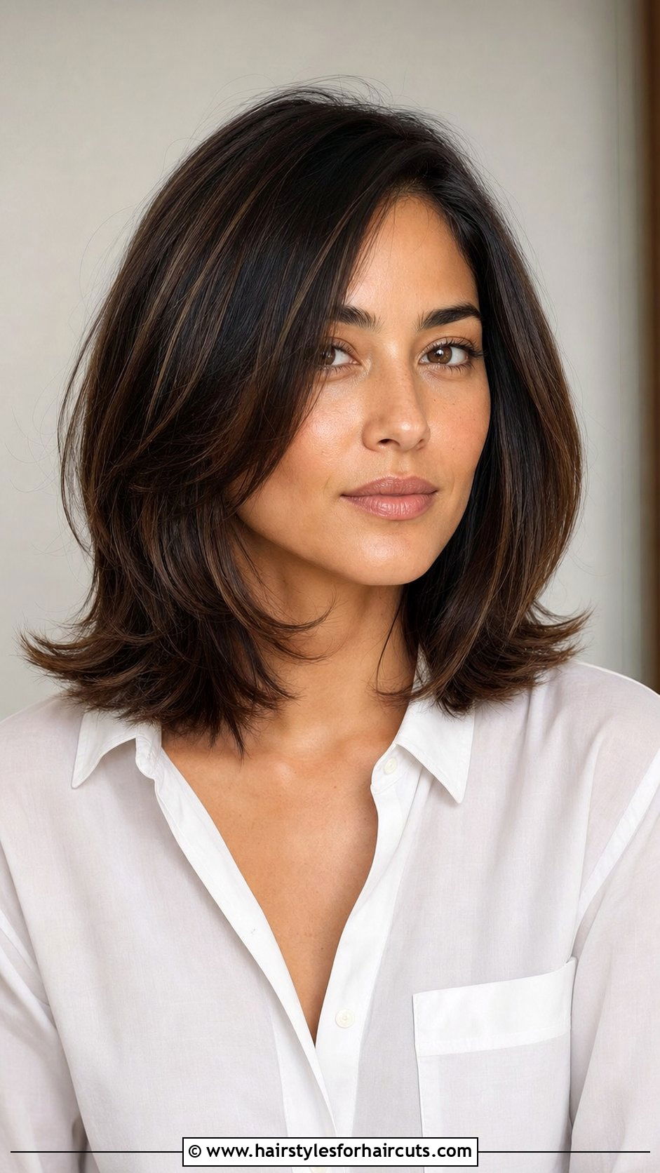 Collar Length Flow Haircut - 25 thick hair flow haircuts - 25 thick hair flow haircuts